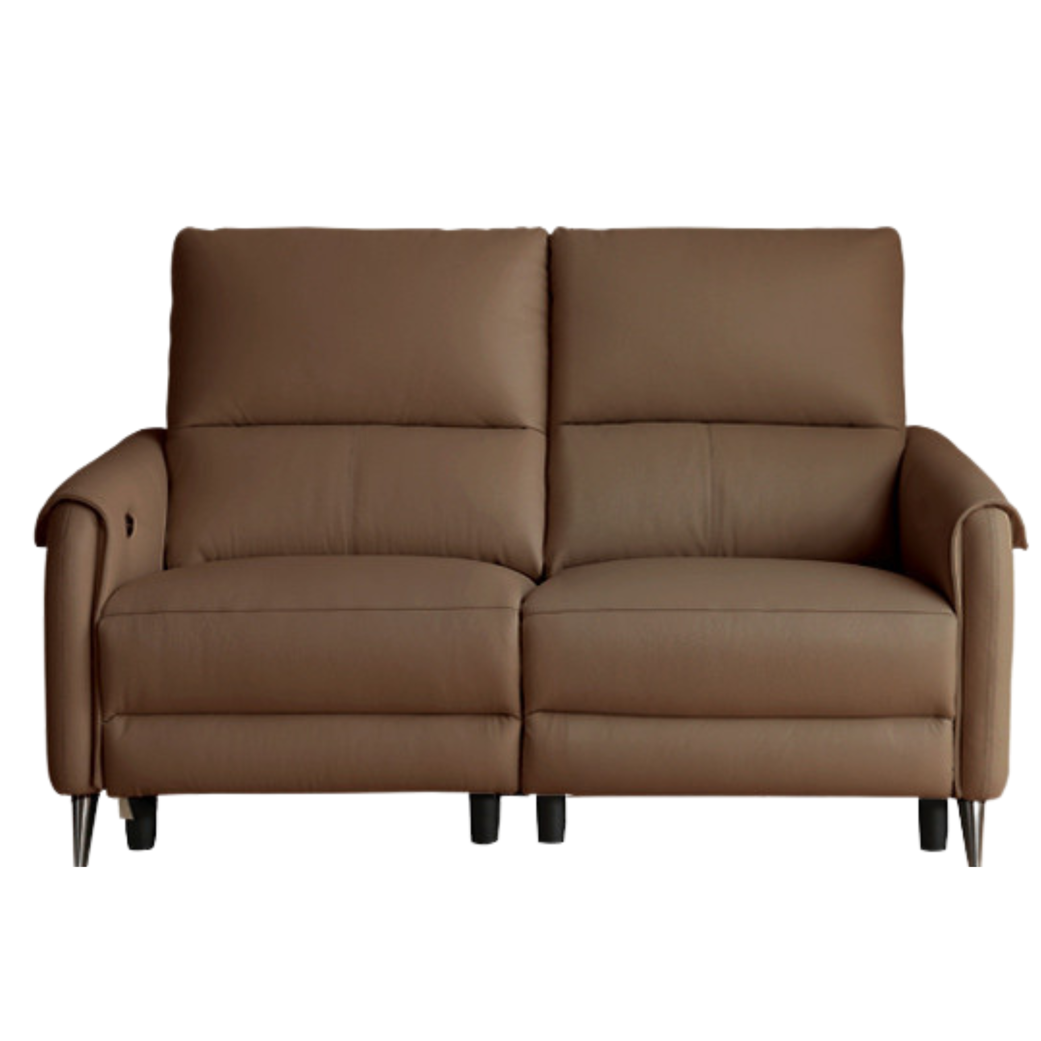Genuine Leather Zero Wall Multifunctional Electric Sofa, Top Layer Cowhide Sofa)