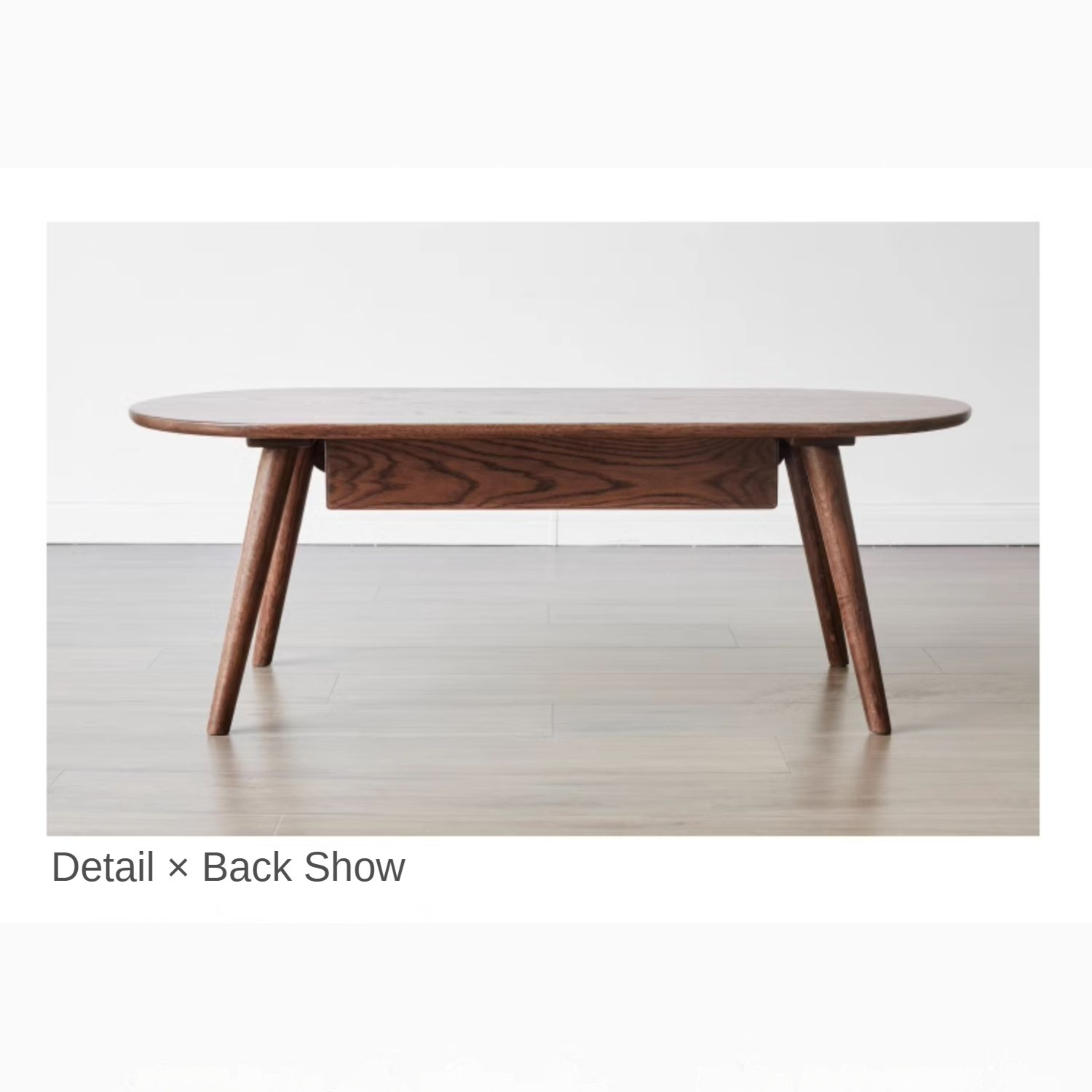 Oak Solid Wood Coffee Table