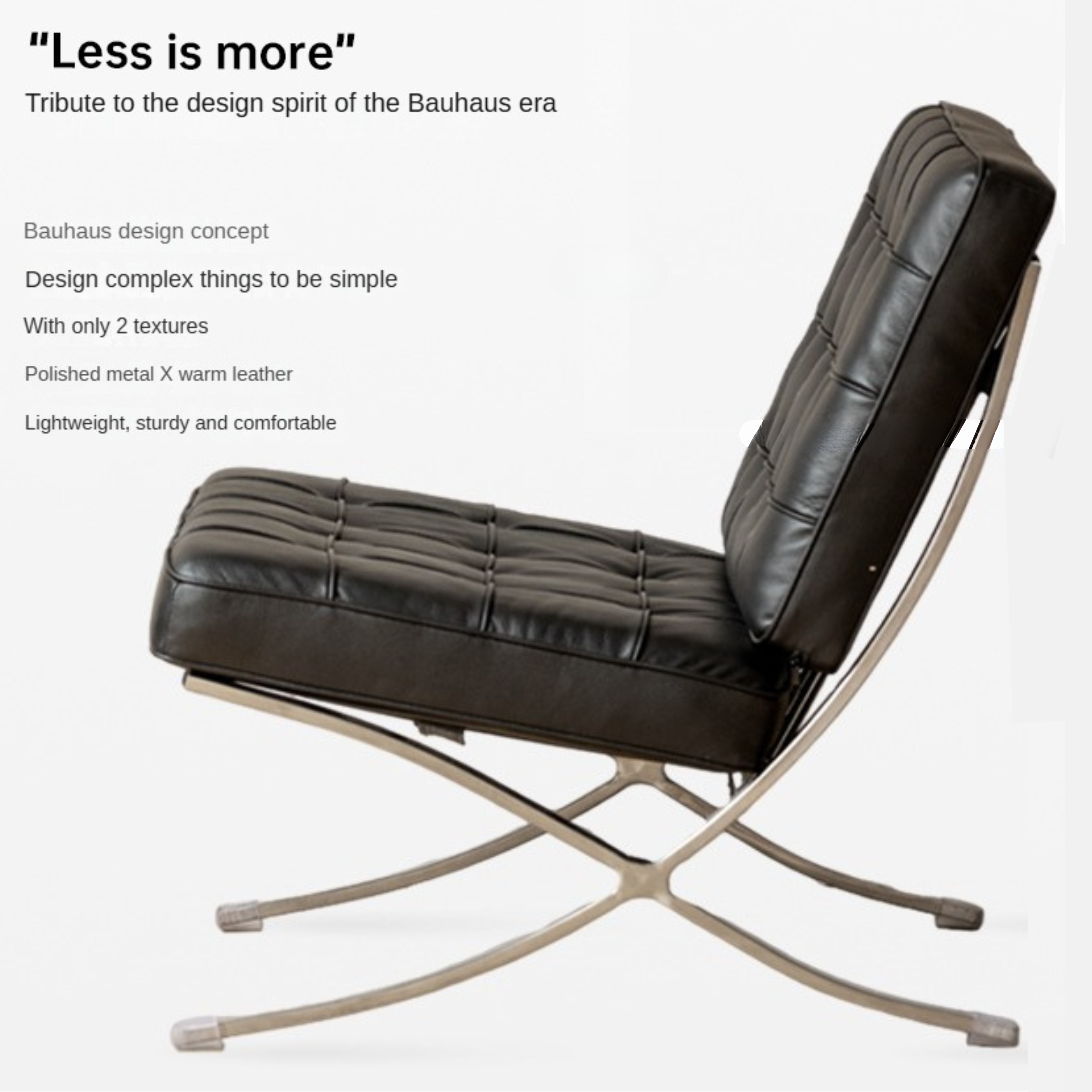 Leather Sofa Chair italian retro