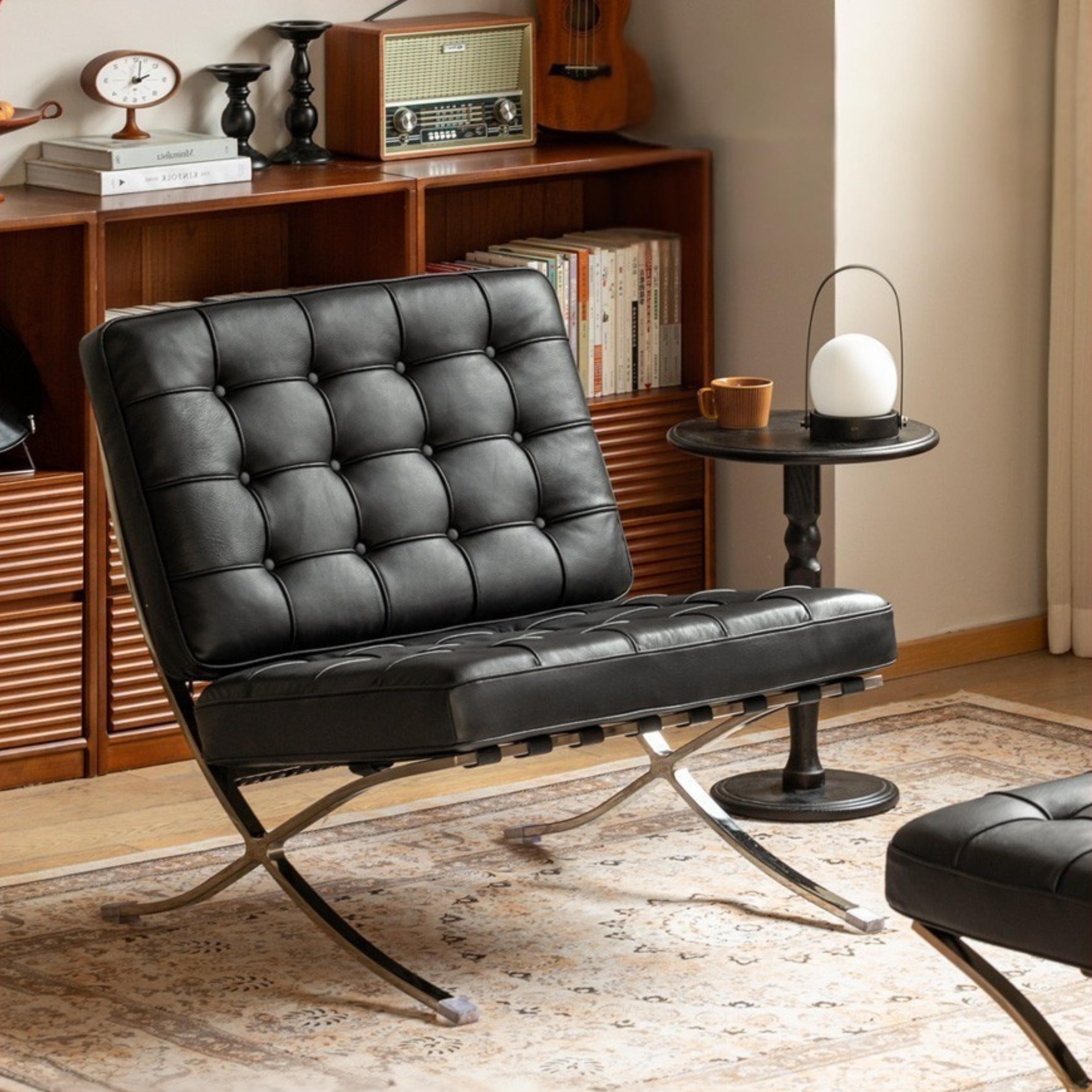Leather Sofa Chair italian retro