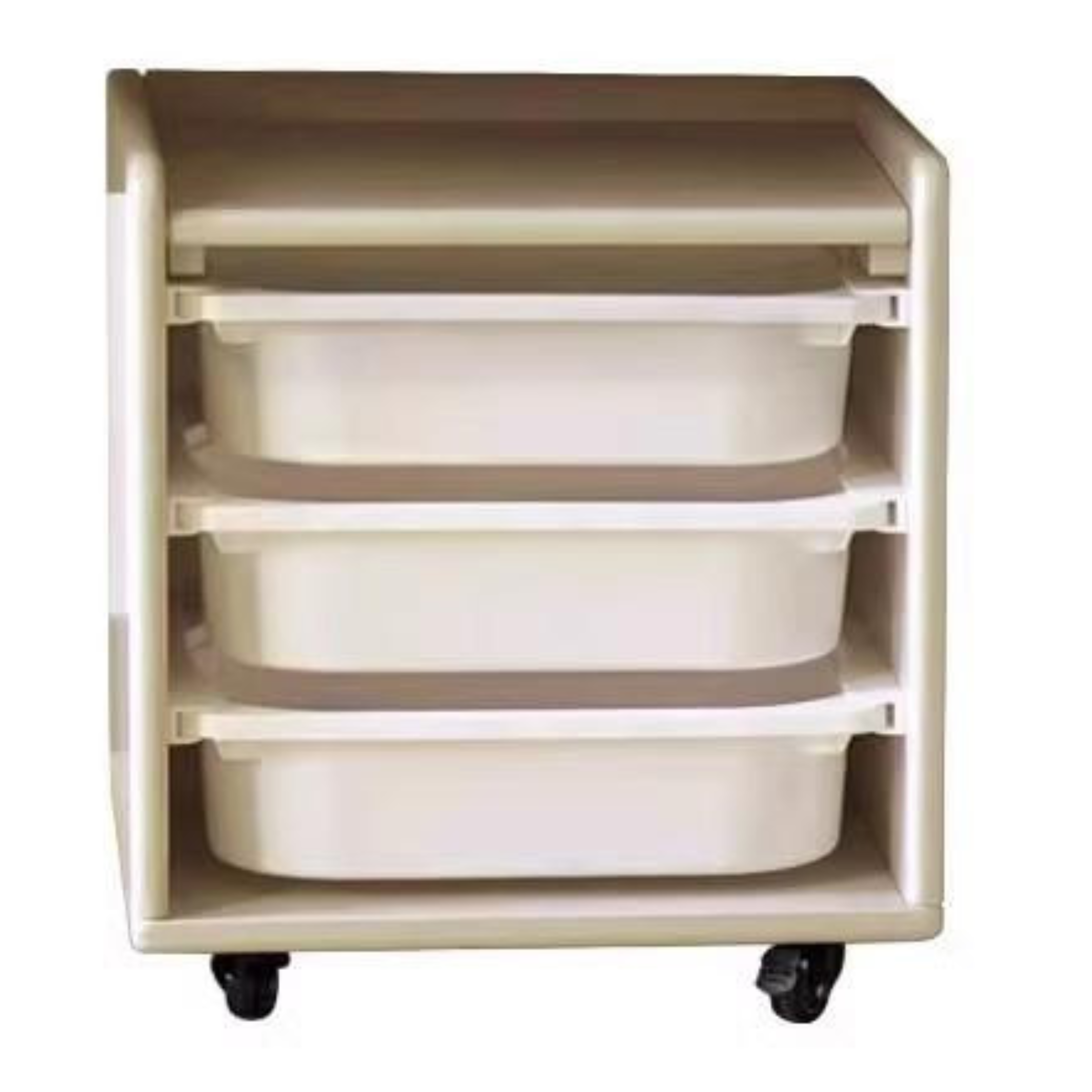 Poplar Solid Wood Children's Lift Table Table Storage Cabinet