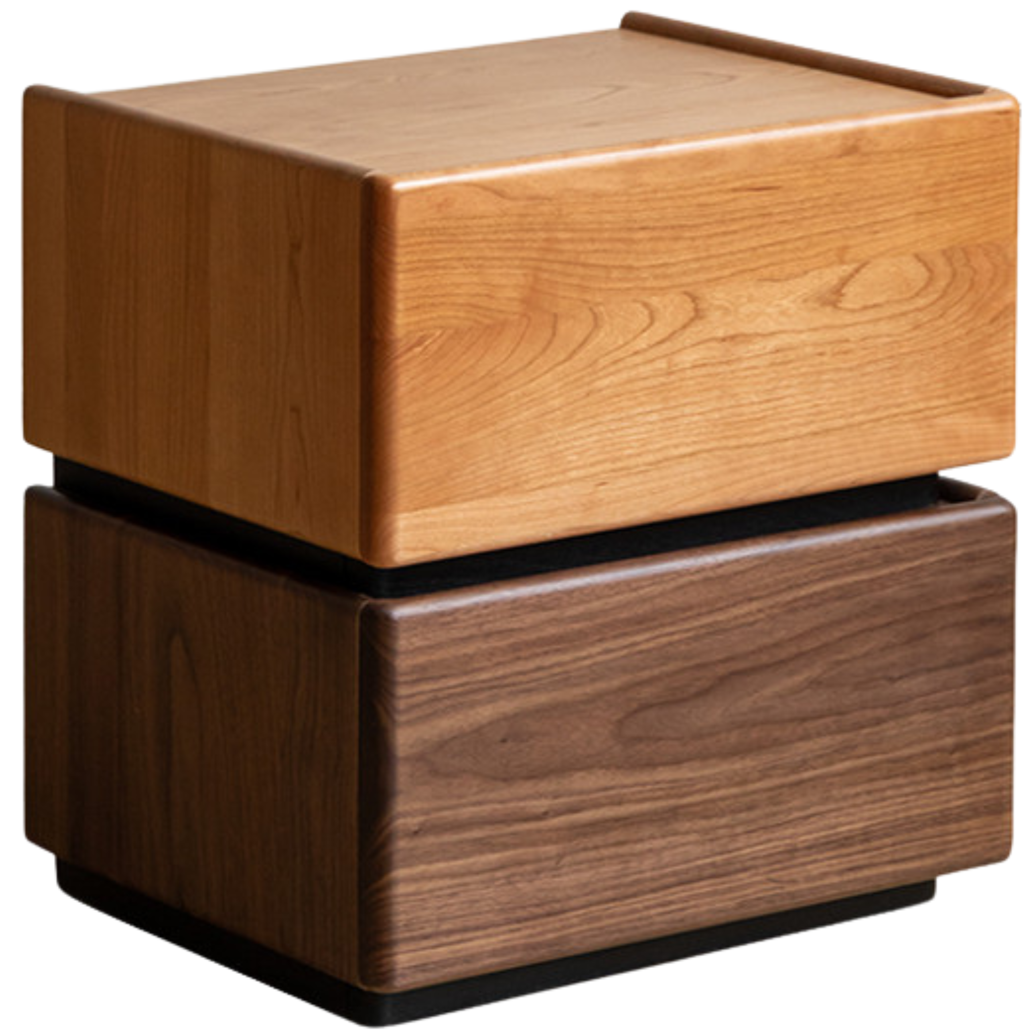 Cherry Solid Wood Retro Nightstand