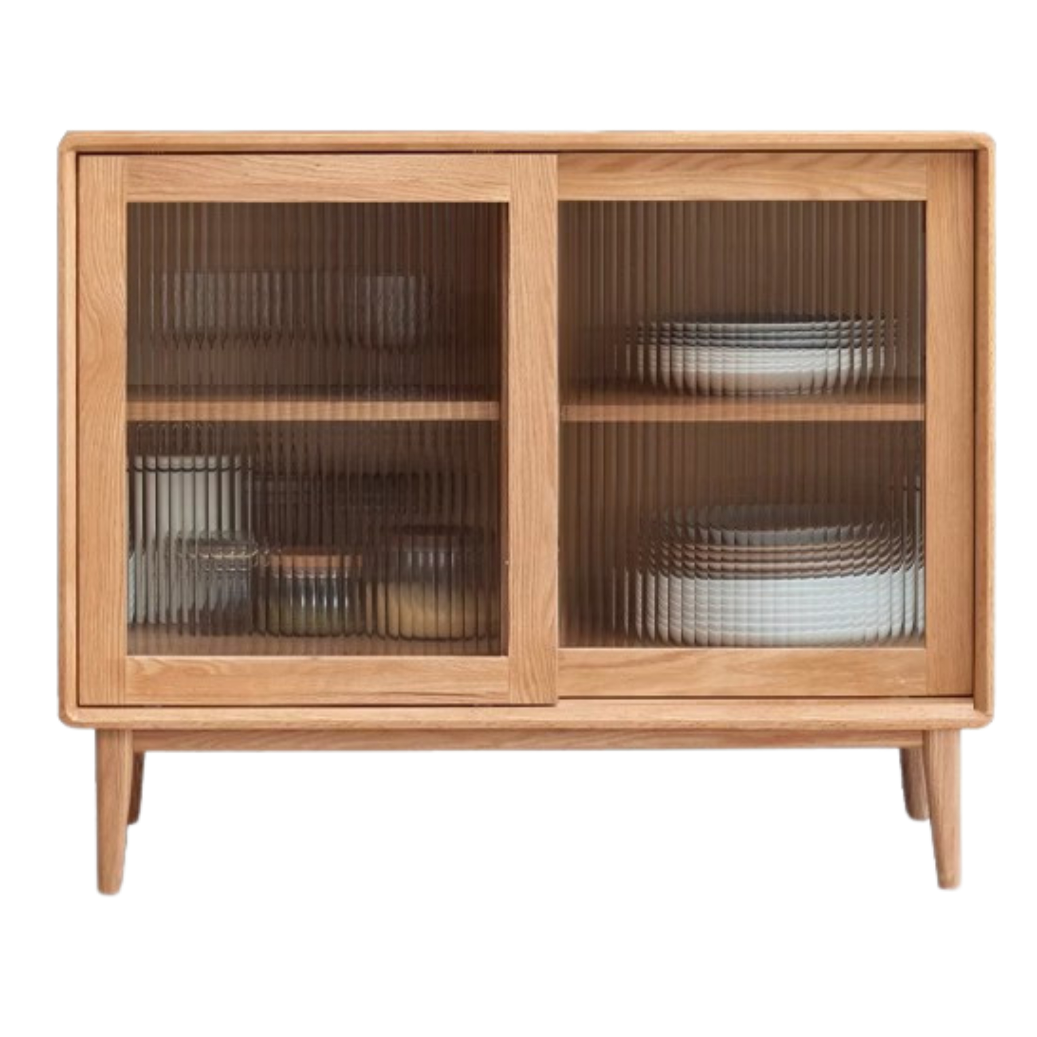 Oak Solid Wood Sideboards, Buffet Cabinets