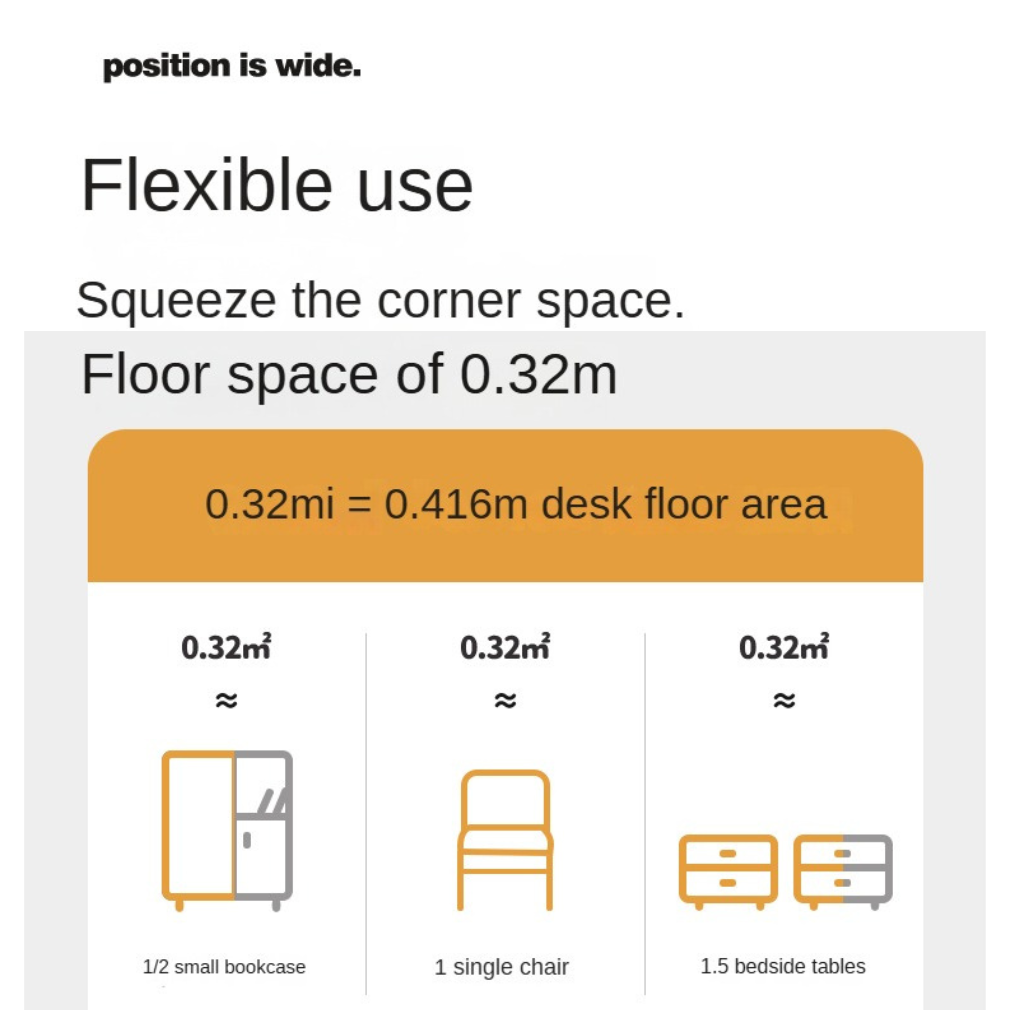 Beech Solid Wood Desk Bookshelf Integrated
