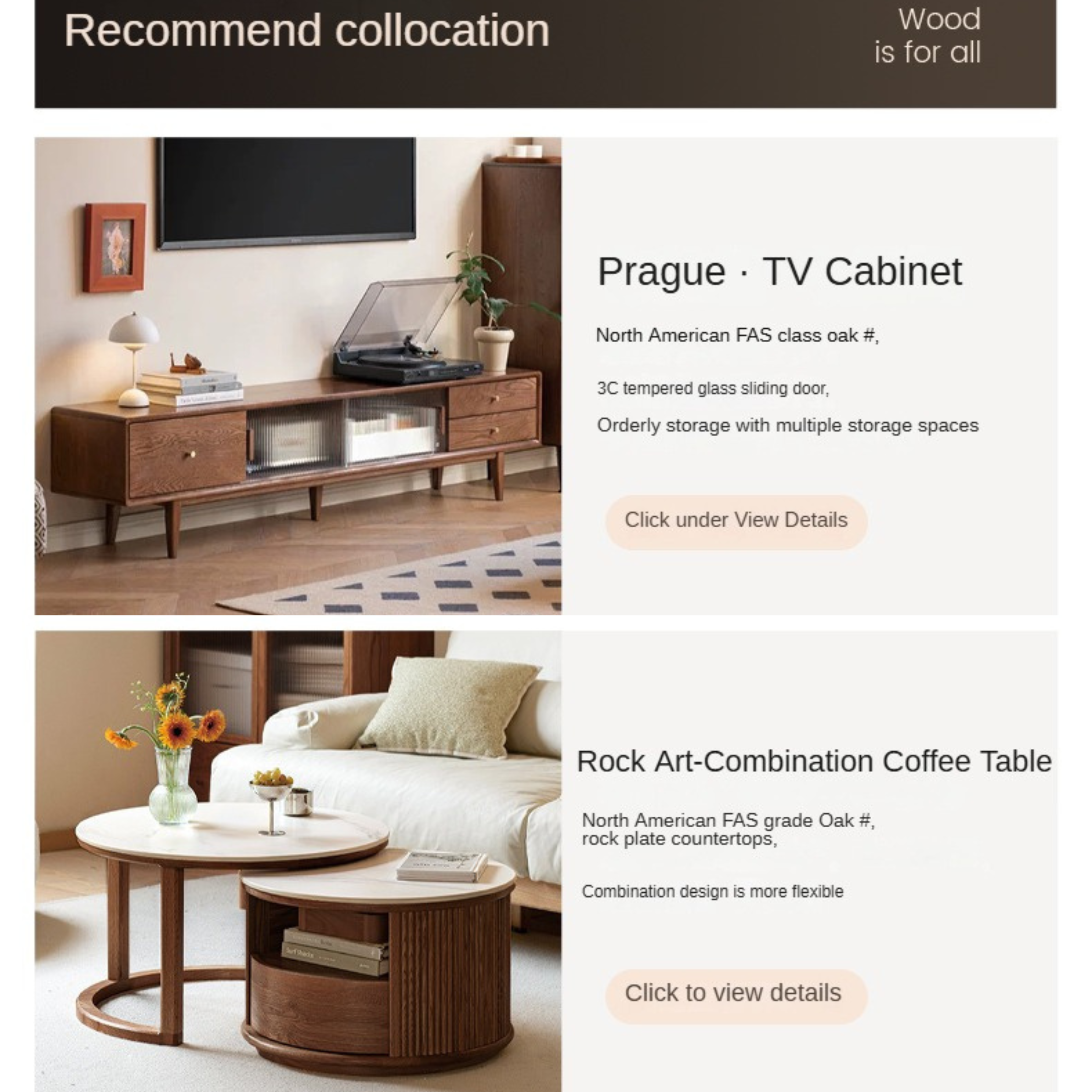 Oak Solid Wood High Back Fabric Corner Sofa Modern.