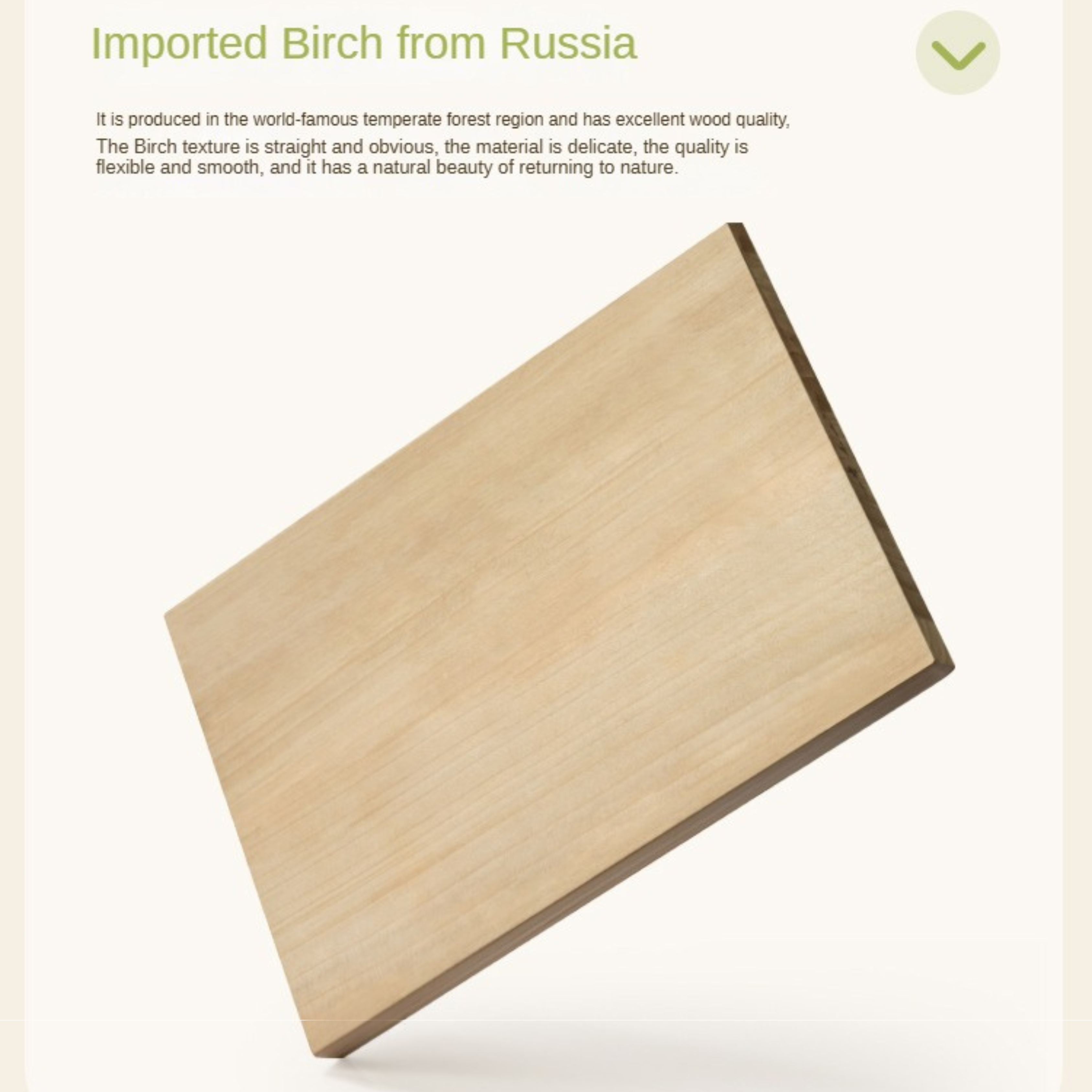 Birch Solid Wood White Cream Style Hanger