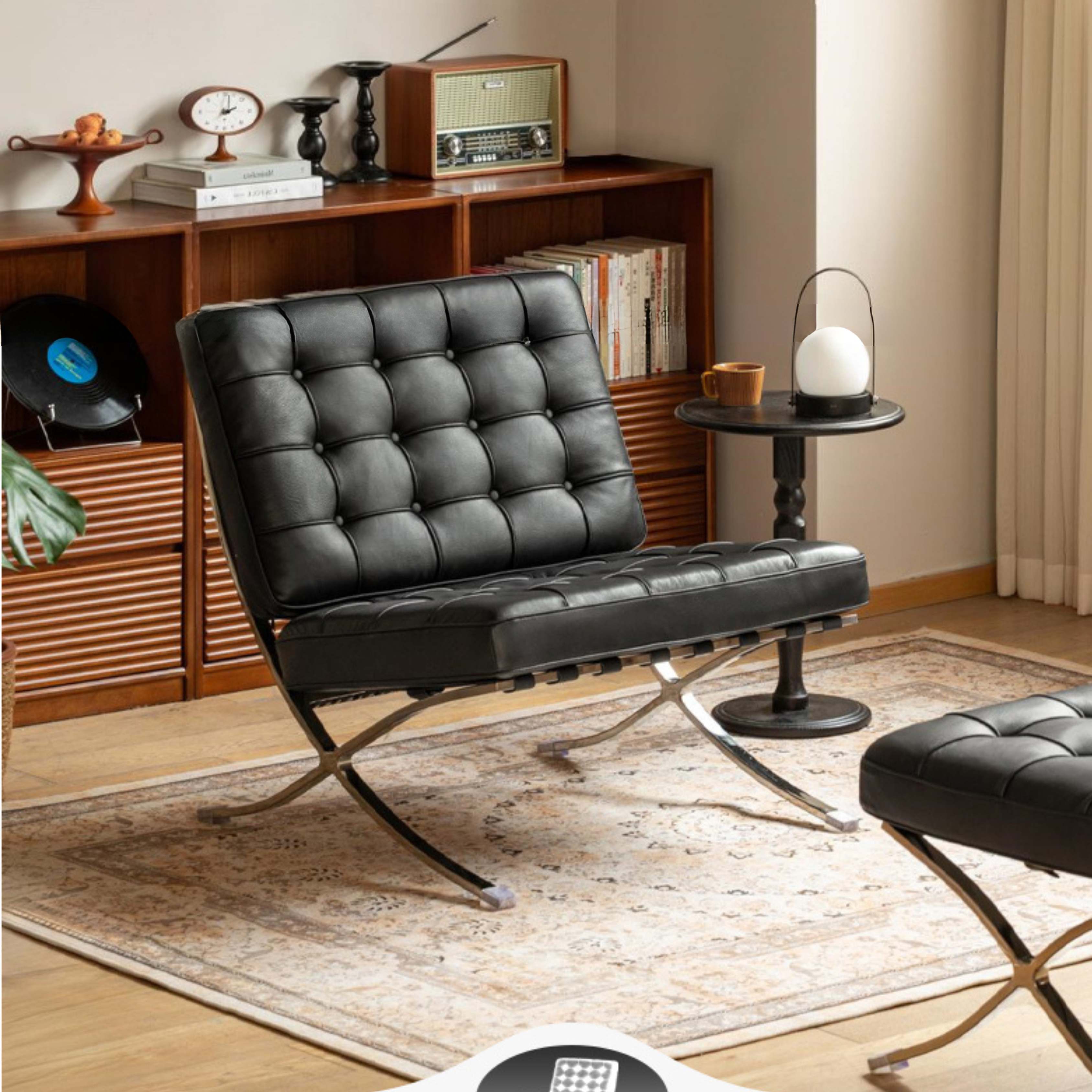 Leather Sofa Chair italian retro
