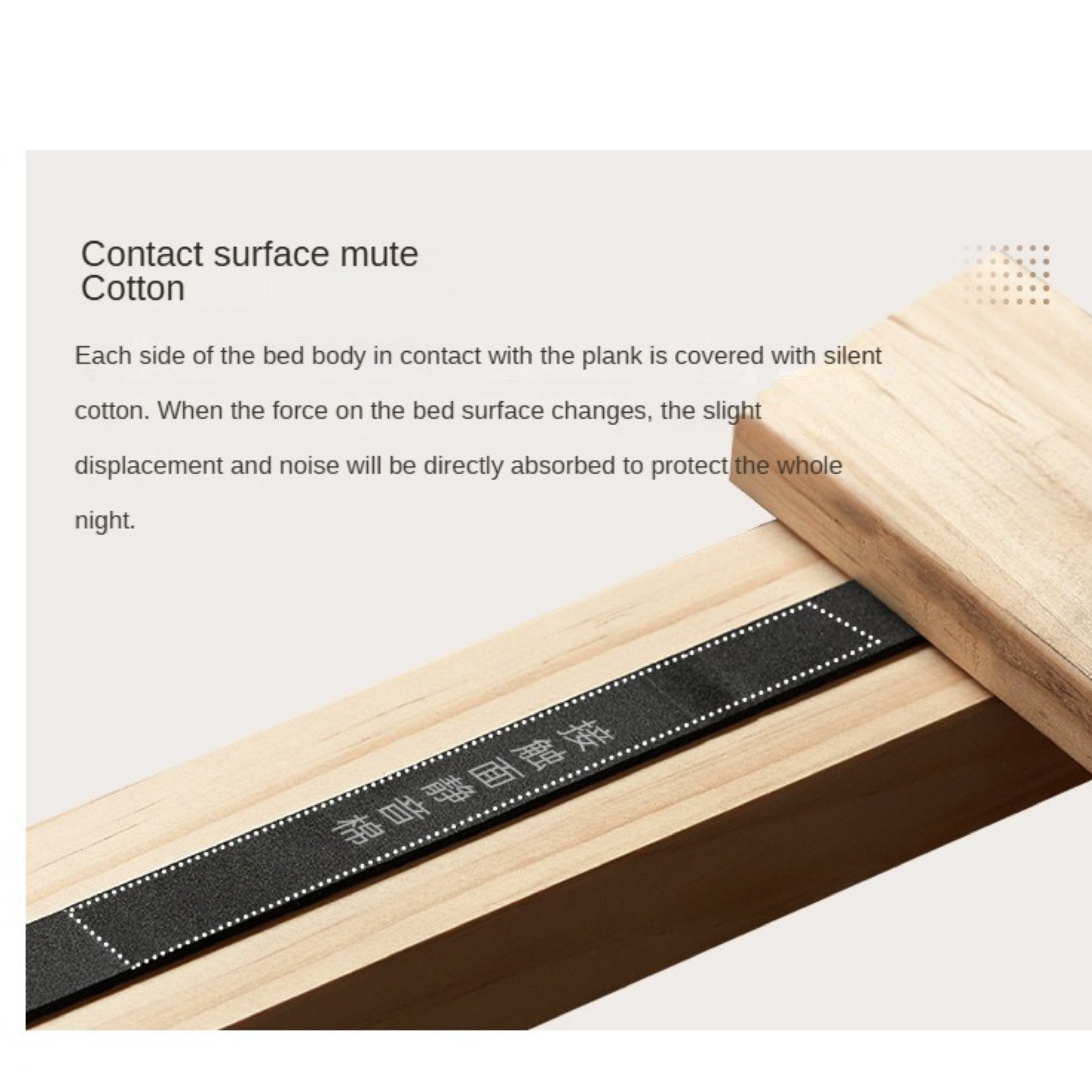 Oak Solid Wood Nordic Bed Modern