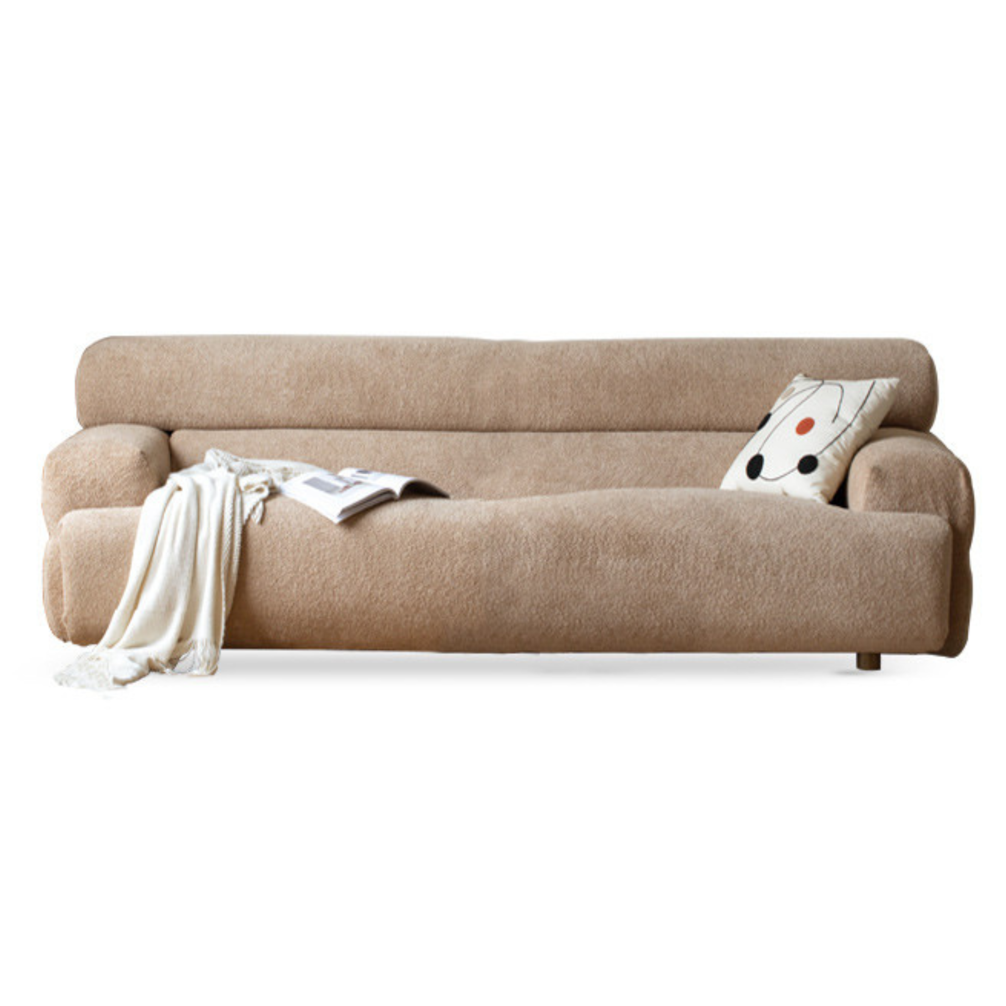 Lamb velvet sofa)