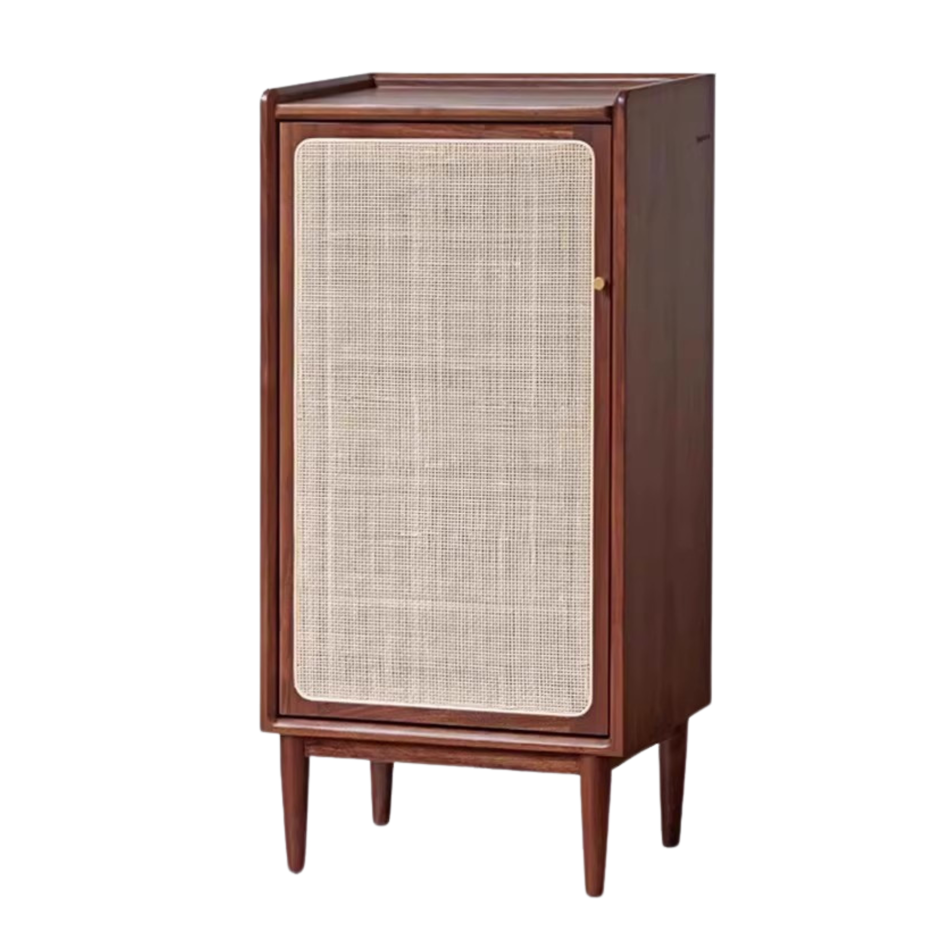 Solid wood Shoe cabinet, porch cabinet Rattan: