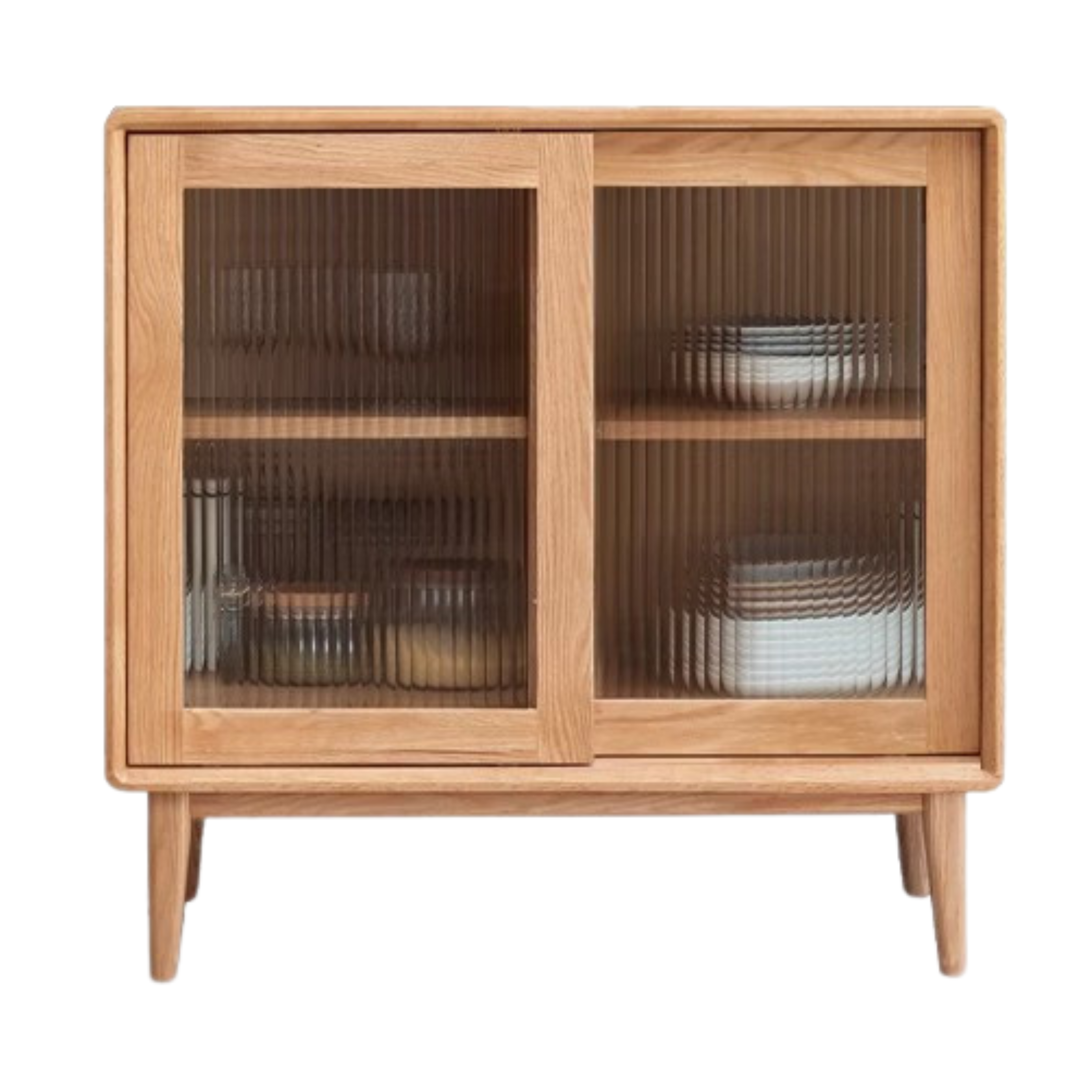 Oak Solid Wood Sideboards, Buffet Cabinets