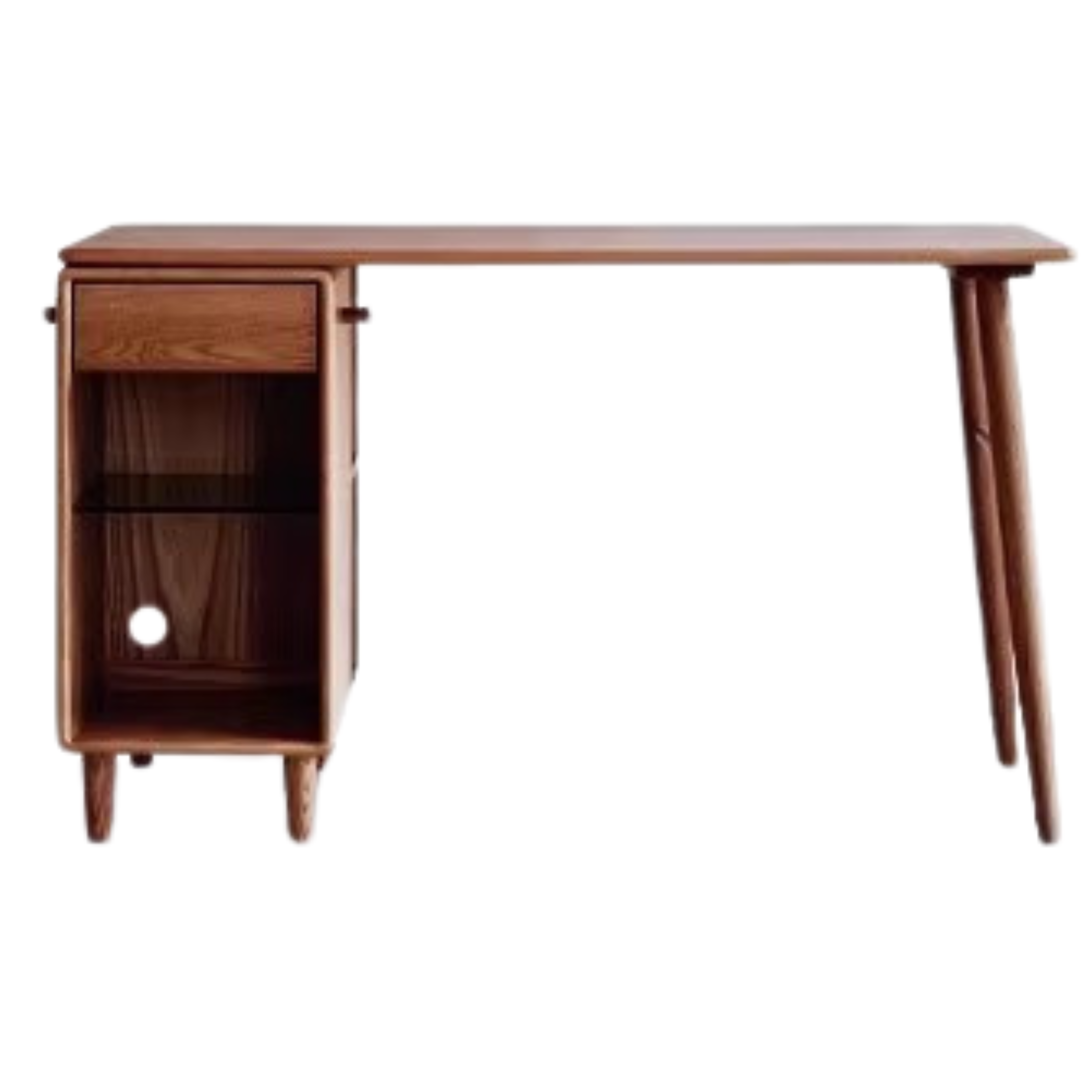 Oak Solid Wood Double Office Desk