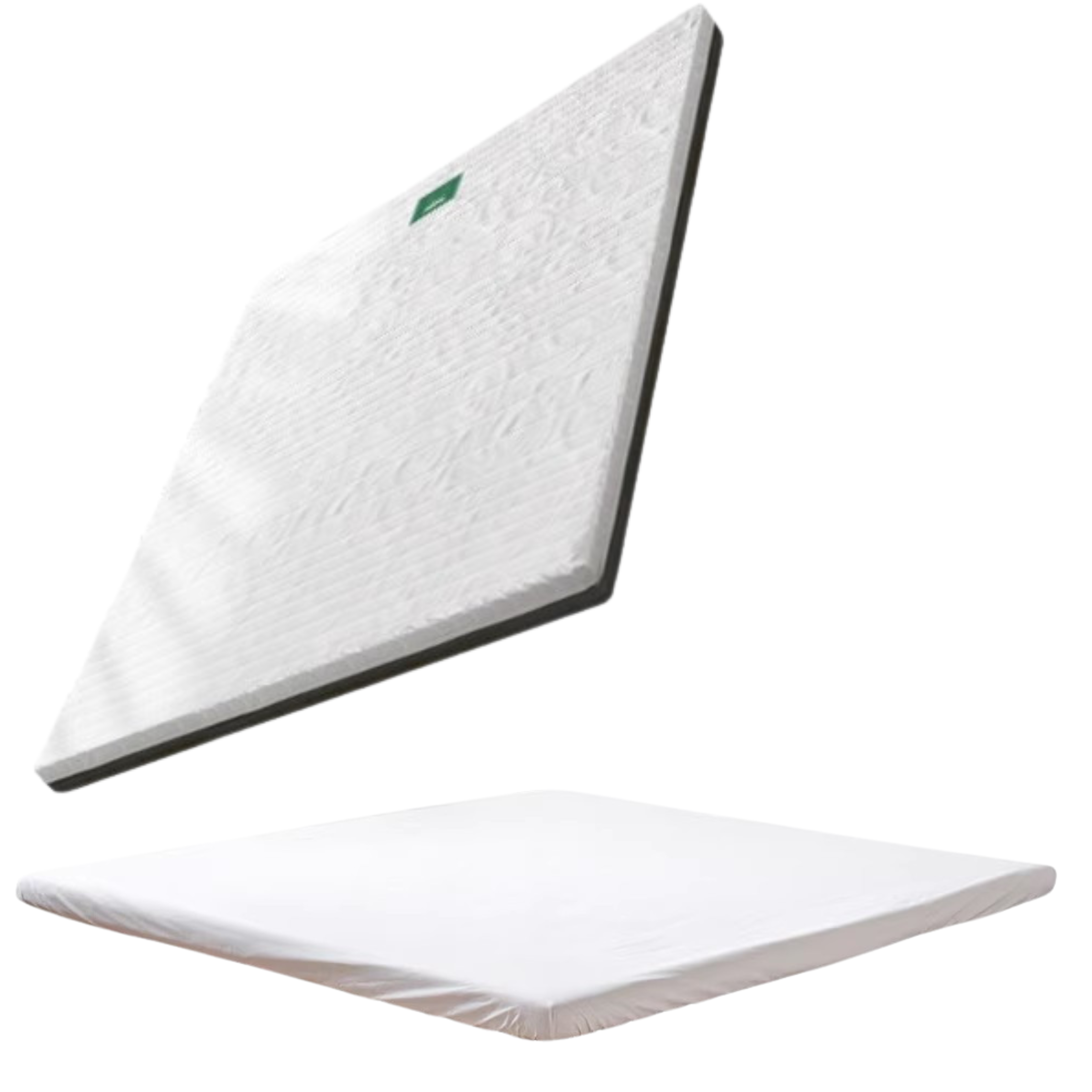 Zero-Glue Natural Coconut Fiber Eco-Friendly Double Mattress, Thin and Firm with Spinal Support 12cm, 8cm, 6cm