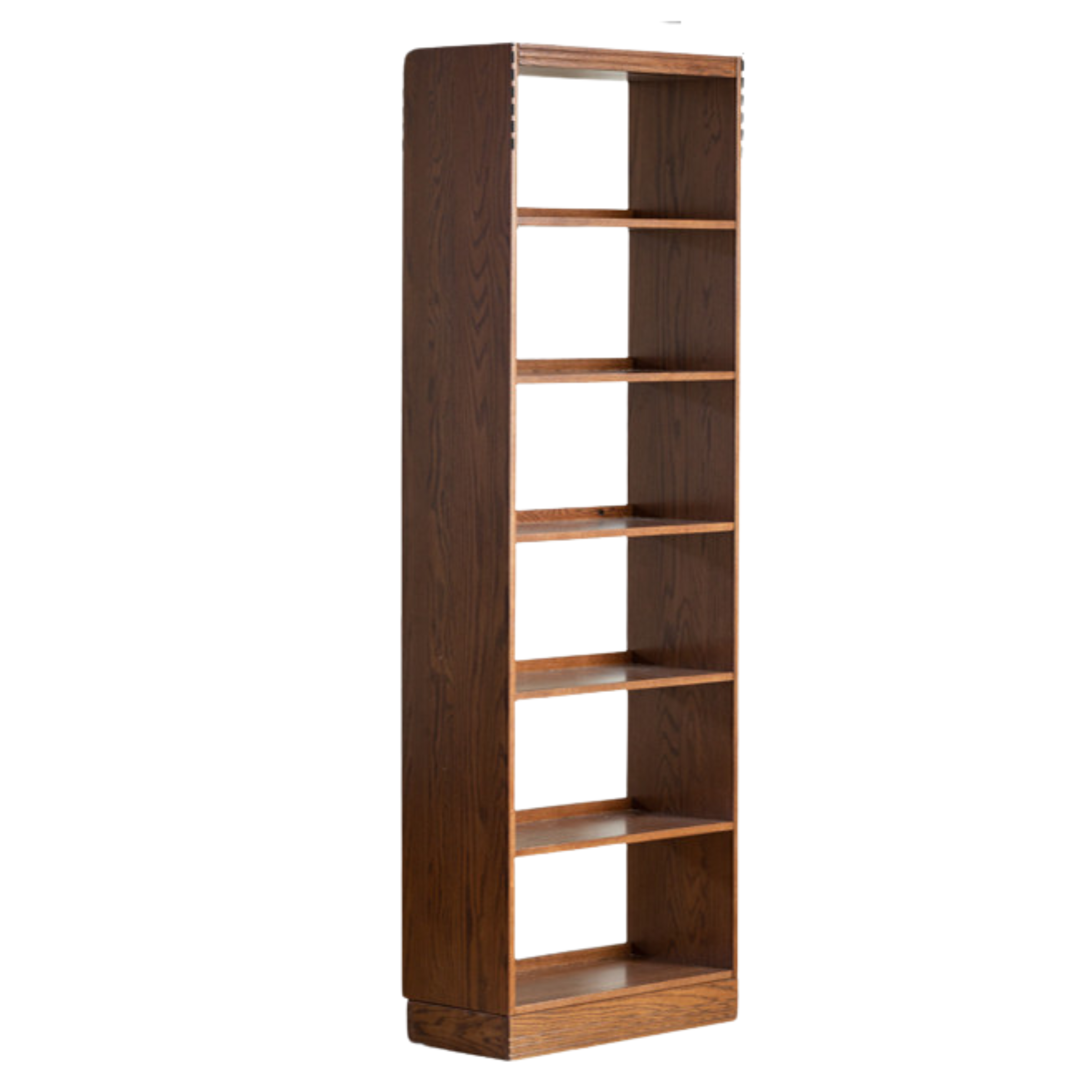 Oak Solid Wood Bookshelf Floor Rack Storage Full Wall Bookcase<