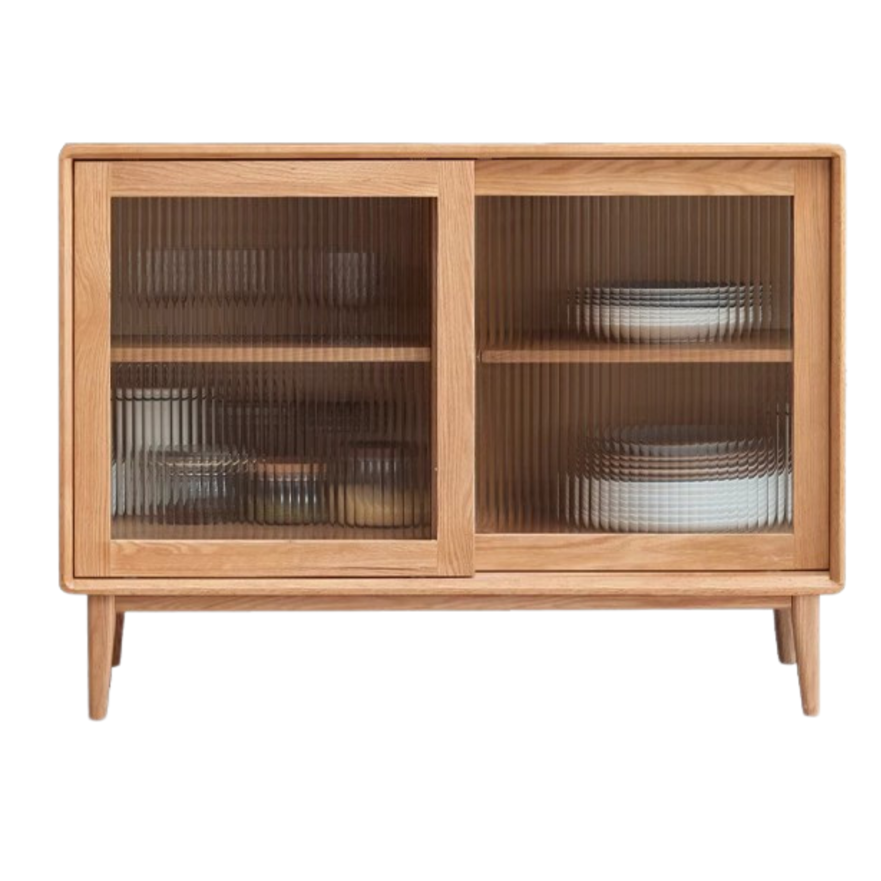 Oak Solid Wood Sideboards, Buffet Cabinets