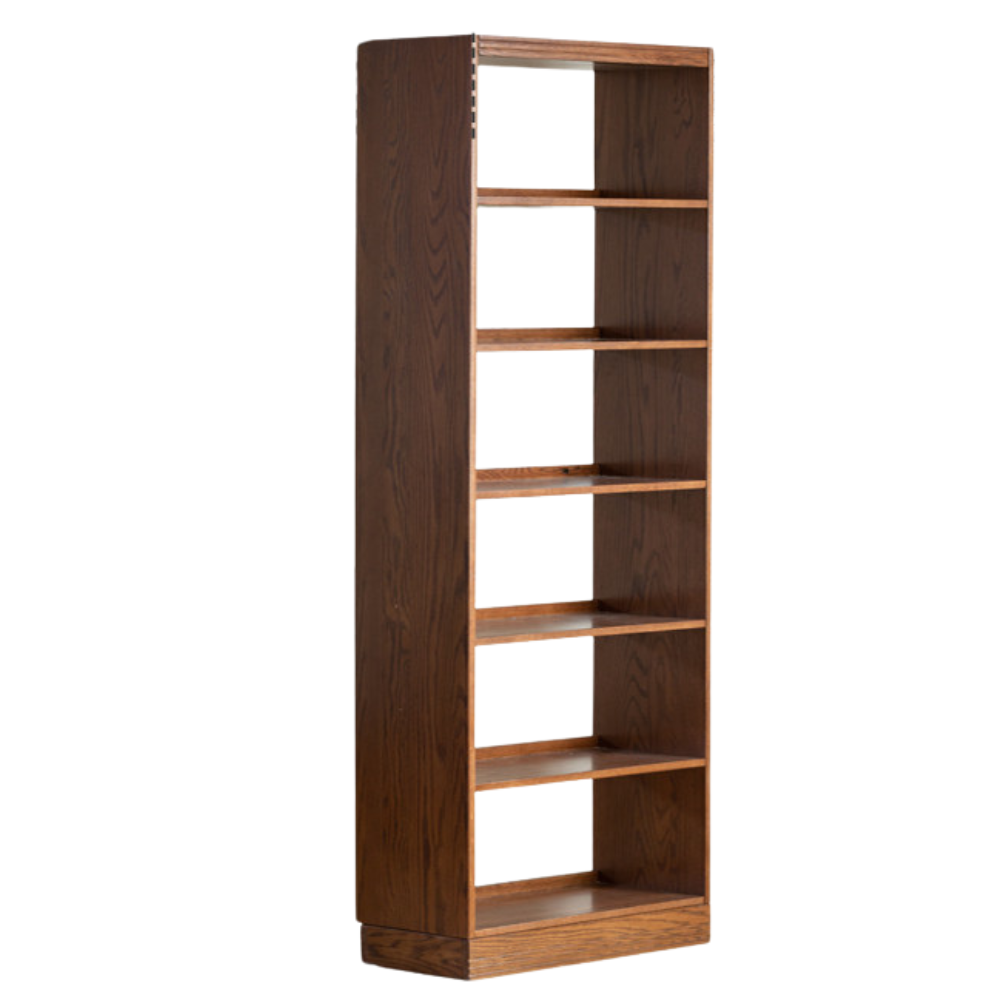 Oak Solid Wood Bookshelf Floor Rack Storage Full Wall Bookcase<