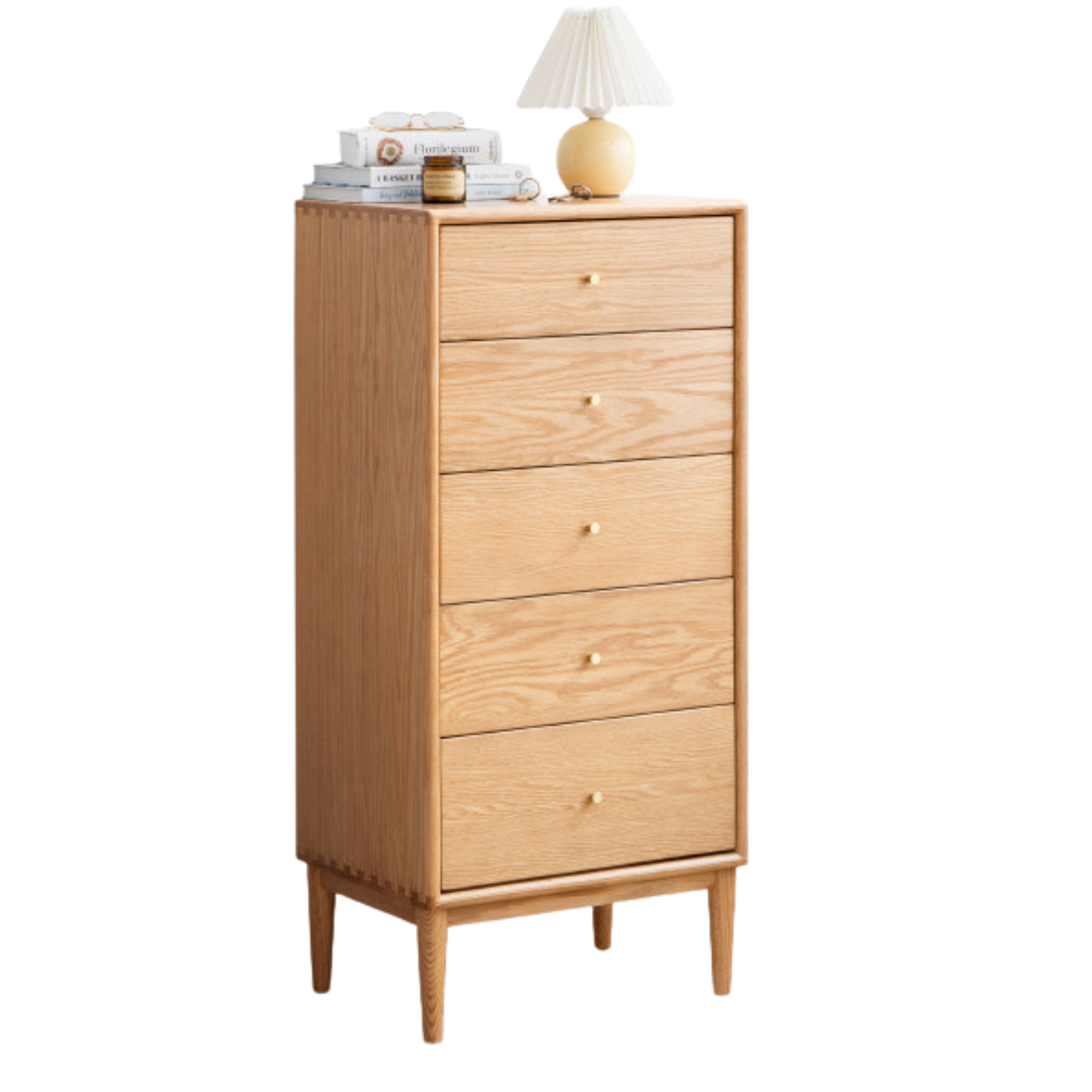 Oak solid wood chest of drawers Nordic)