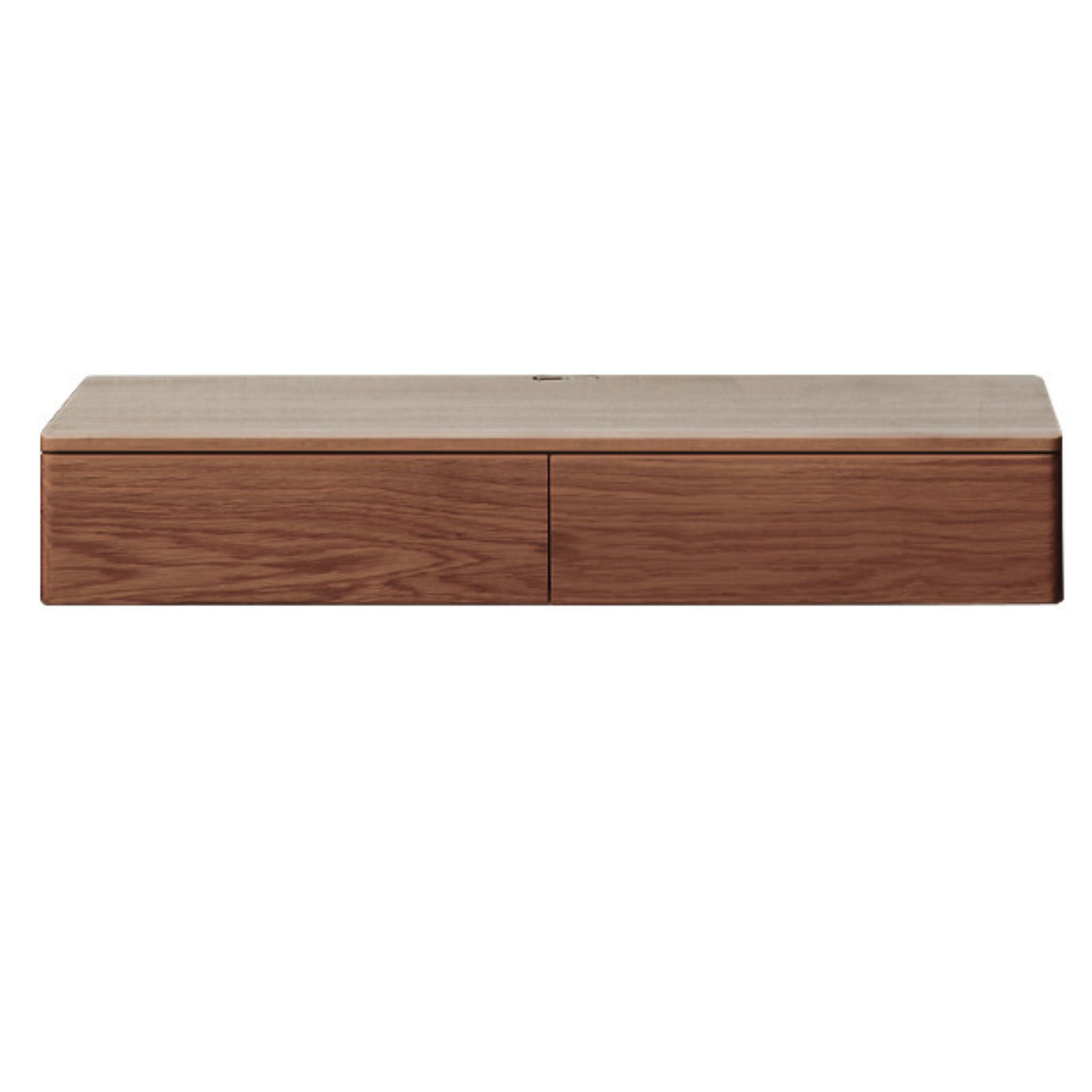 Oak Solid Wood Hanging Office Desk