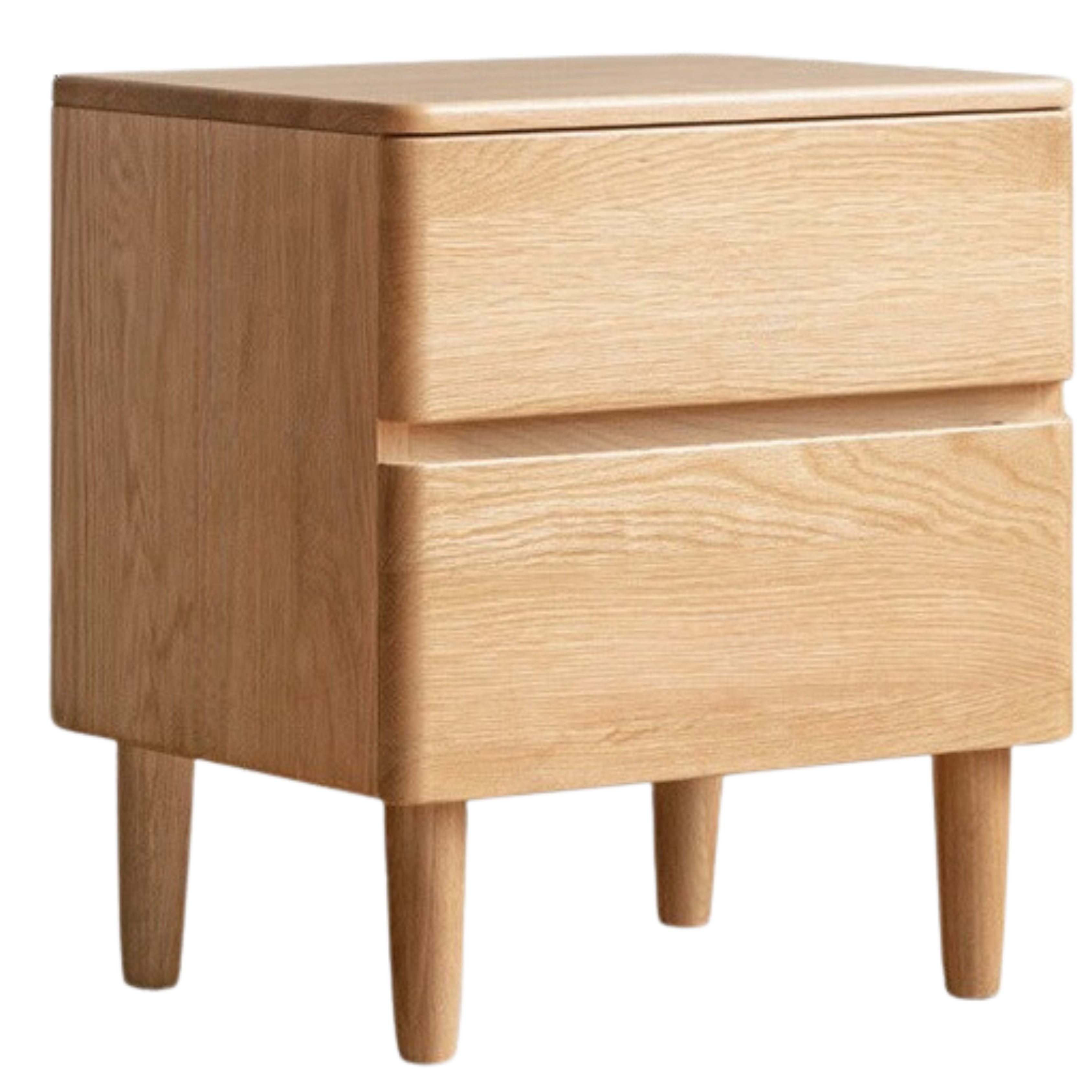 Oak Solid Wood nightstand)