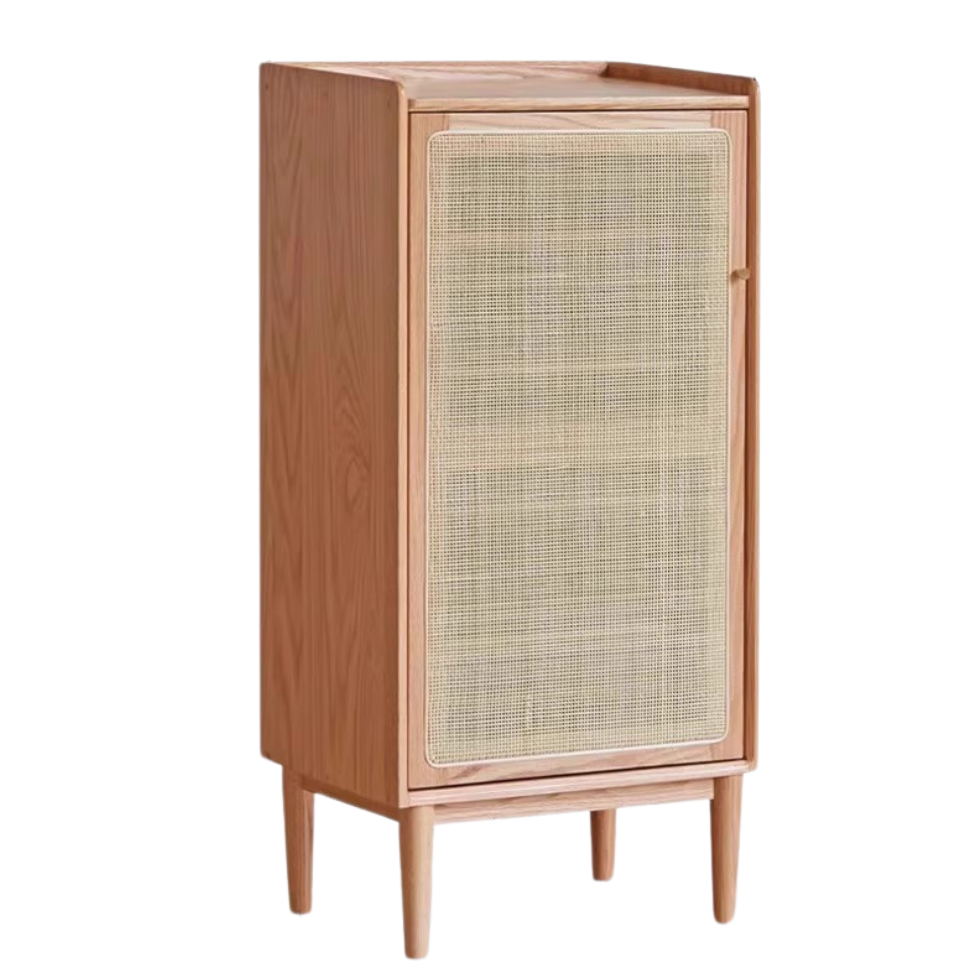 Solid wood Shoe cabinet, porch cabinet Rattan: