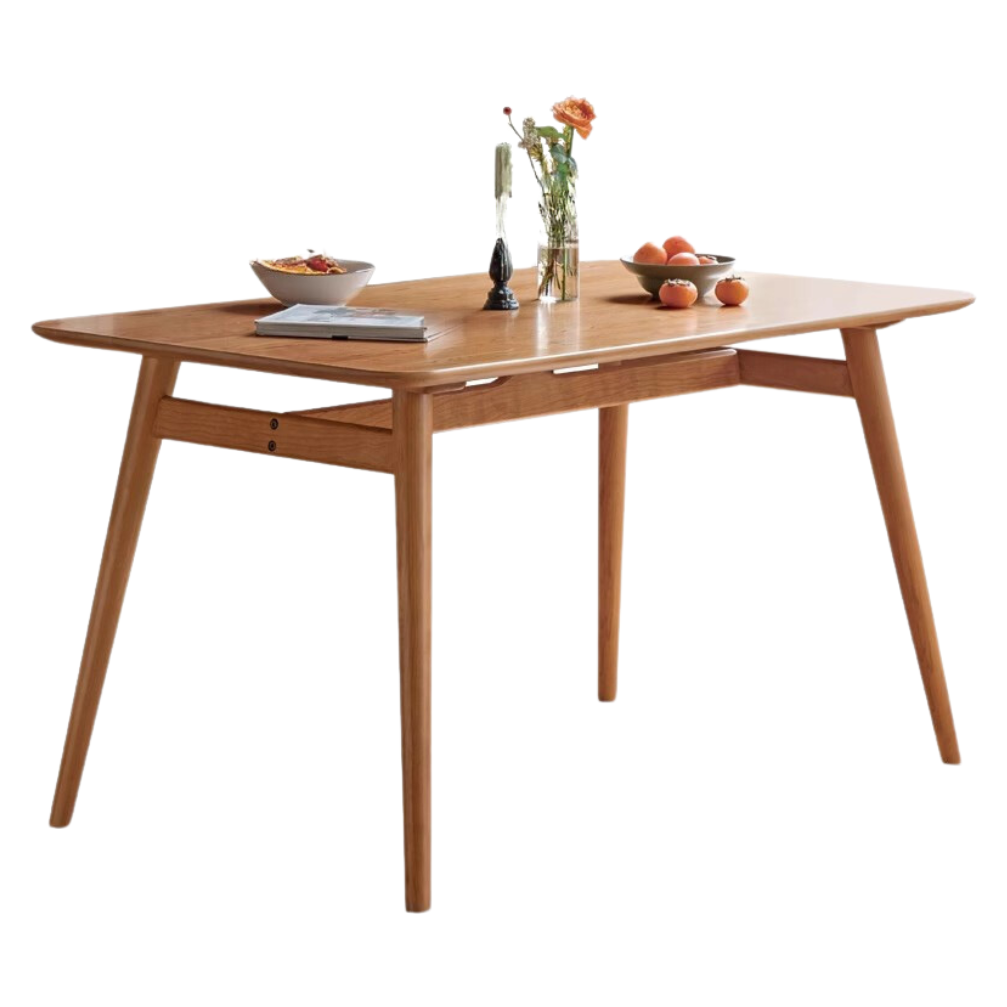 Cherry solid wood Antique style dining table)