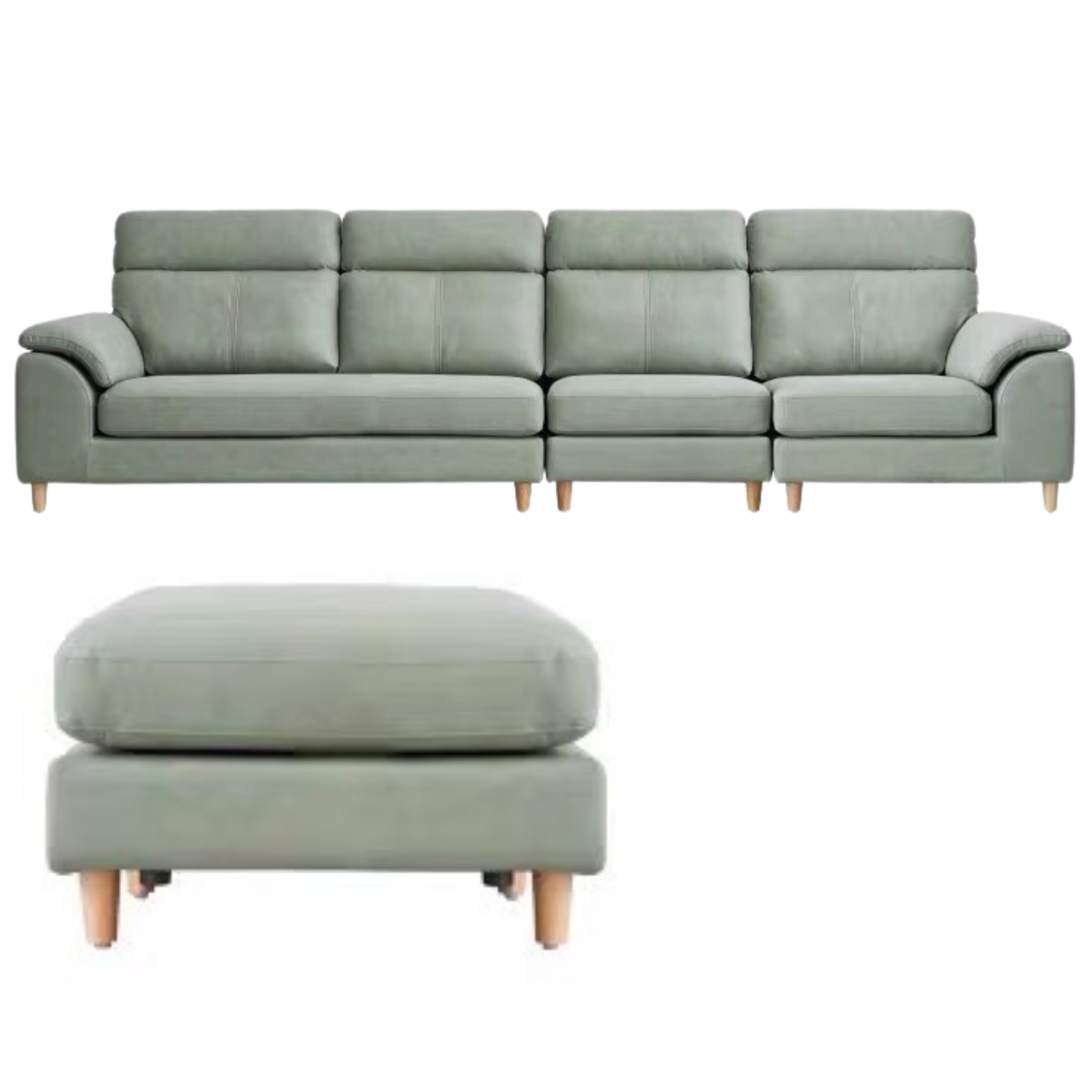 Technology fabric Scandinavian sofa)