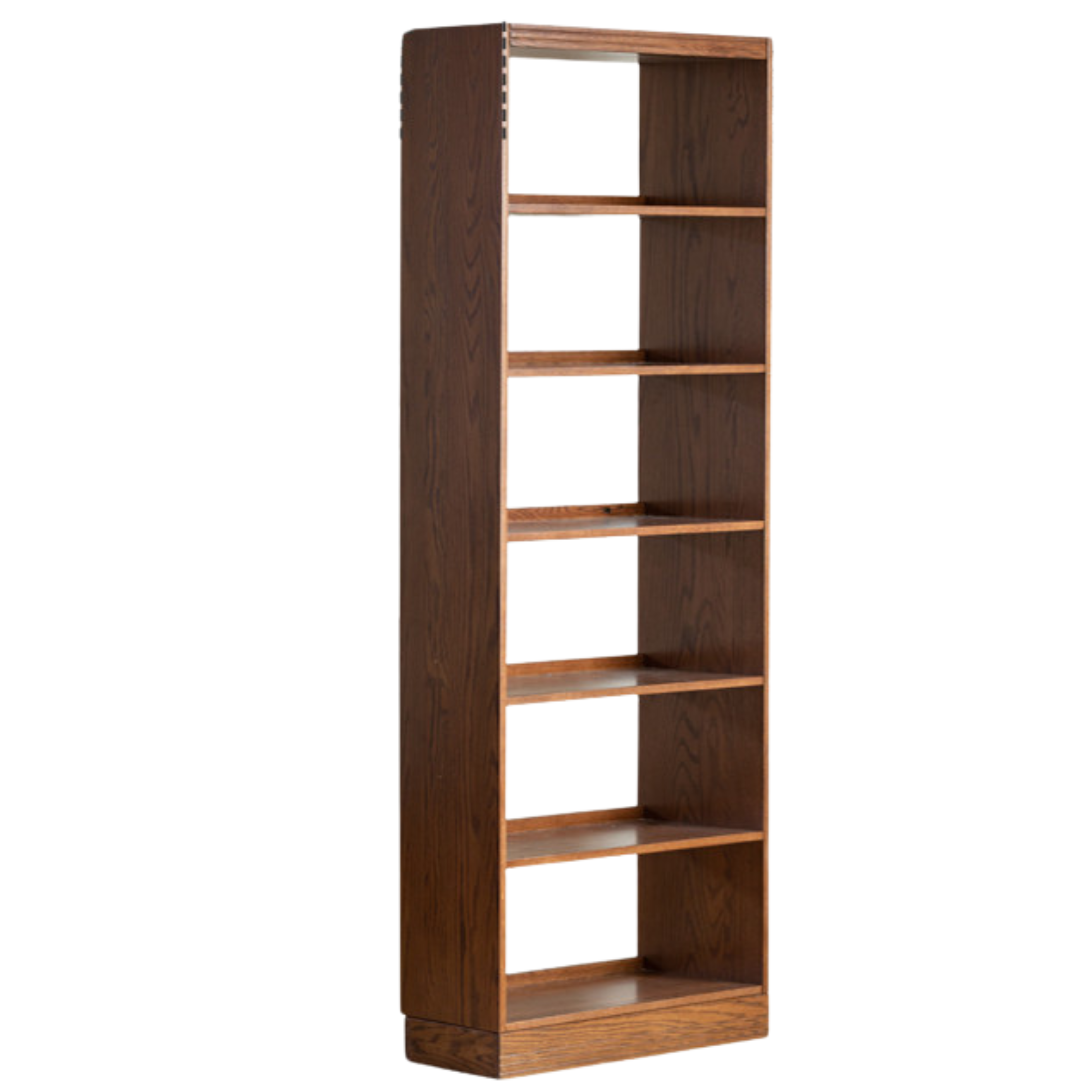 Oak Solid Wood Bookshelf Floor Rack Storage Full Wall Bookcase<