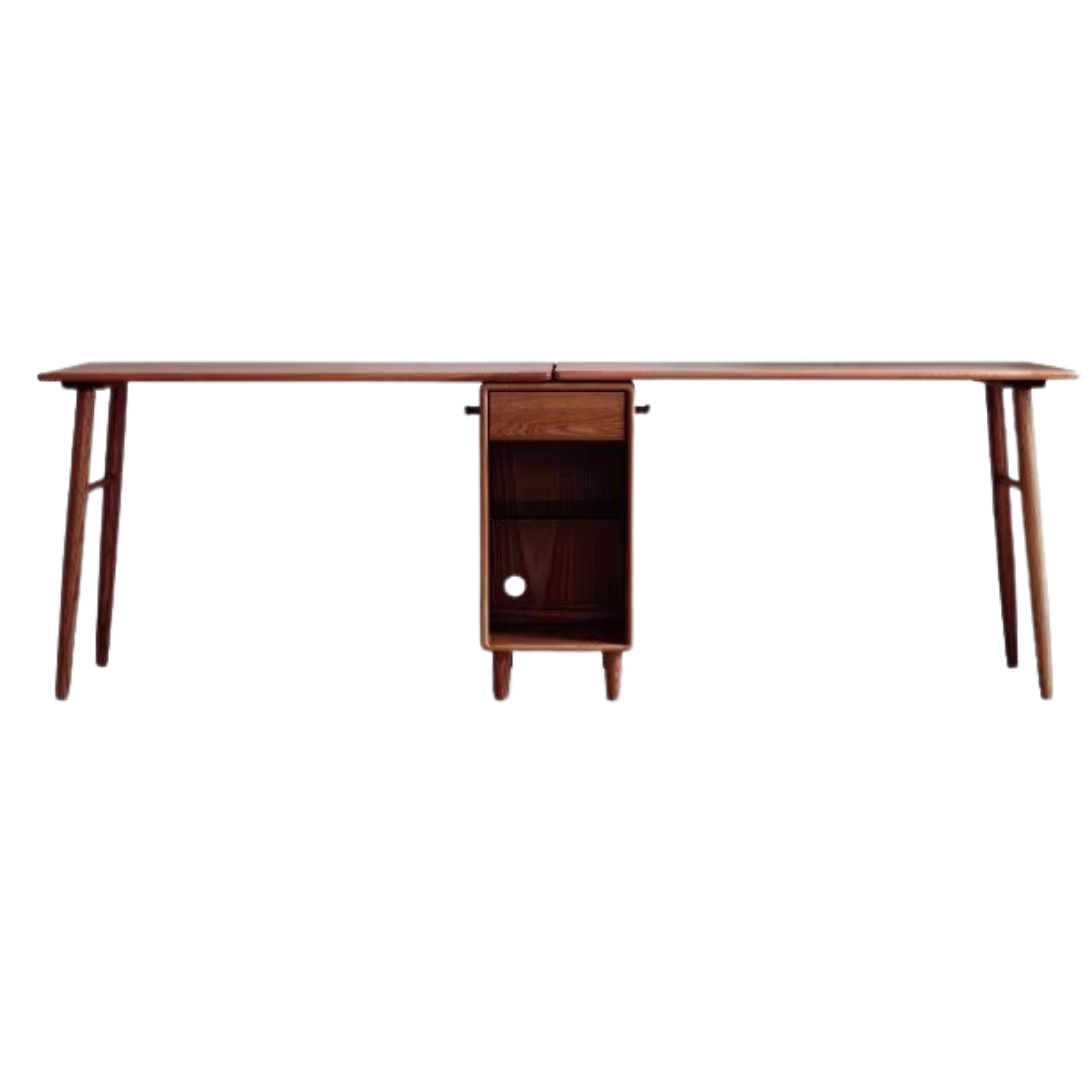 Oak Solid Wood Double Office Desk