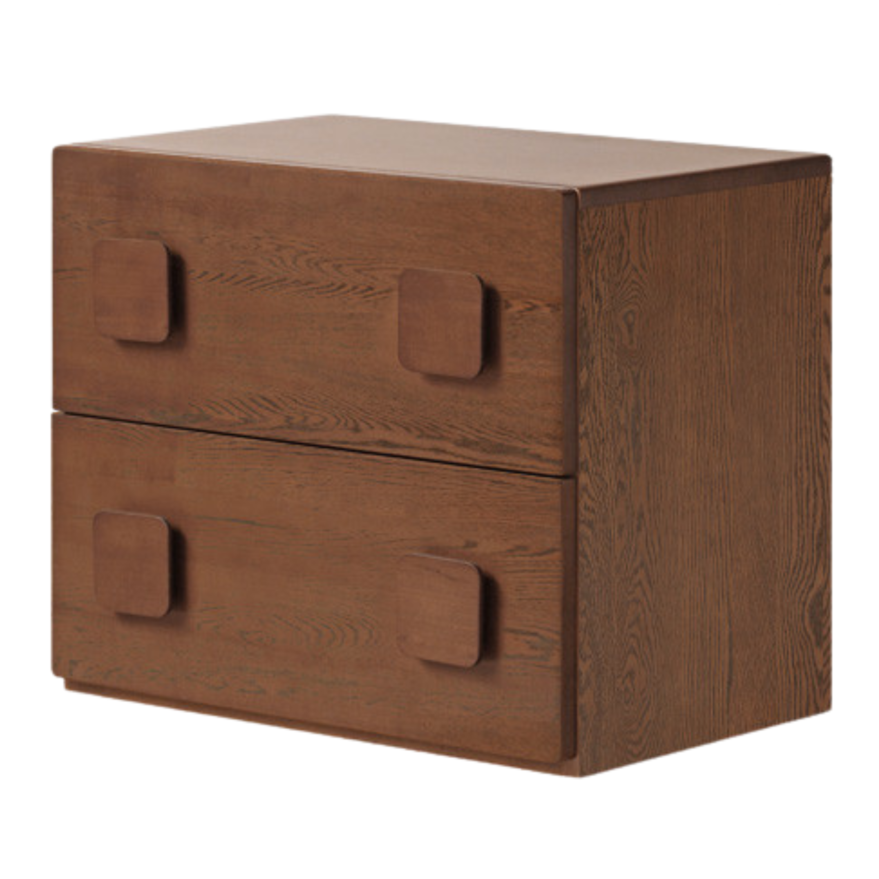 Black Walnut Solid Wood TV Cabinet Module Combination