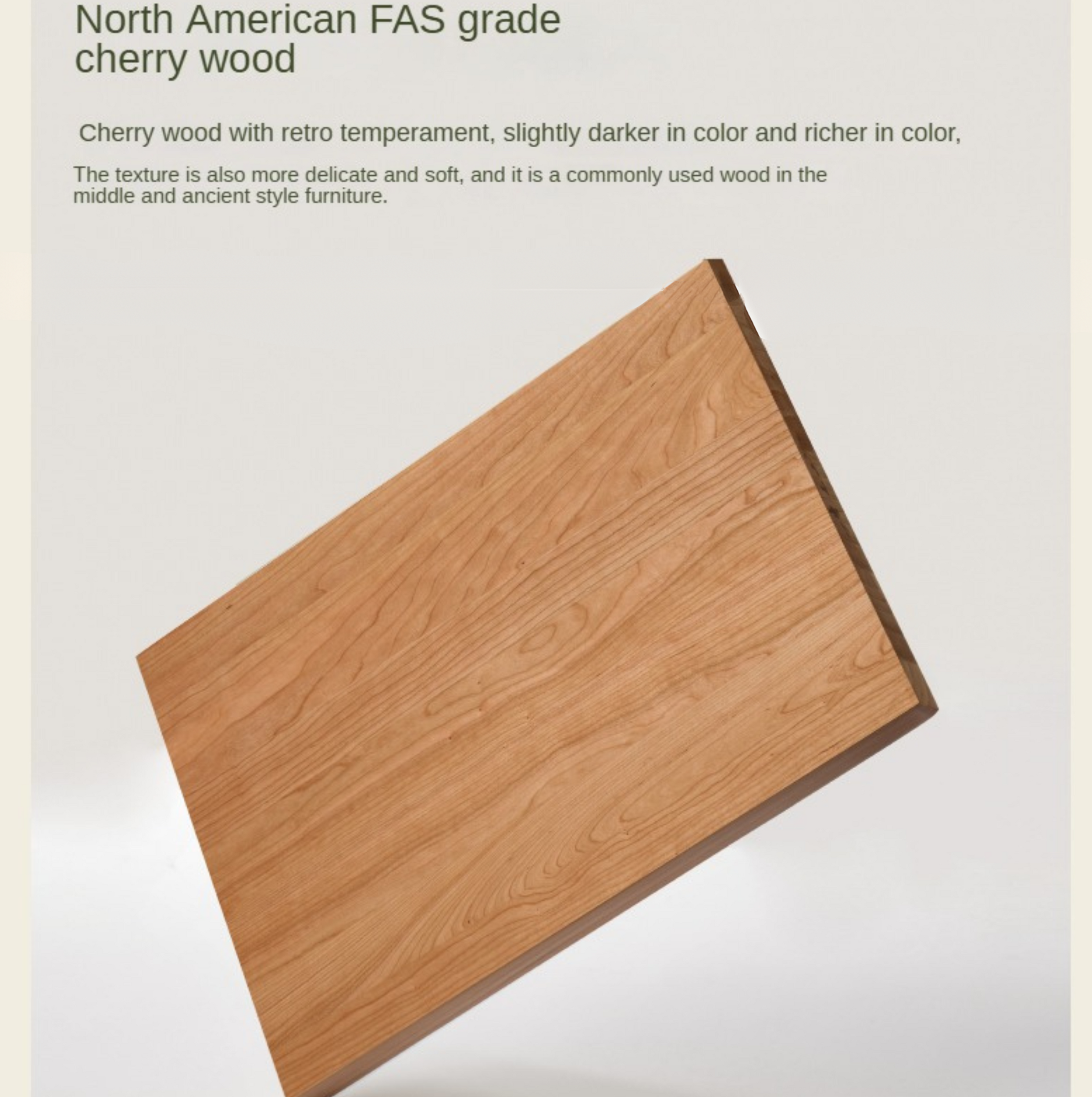 Cherry Solid Wood Nightstands bedside tables