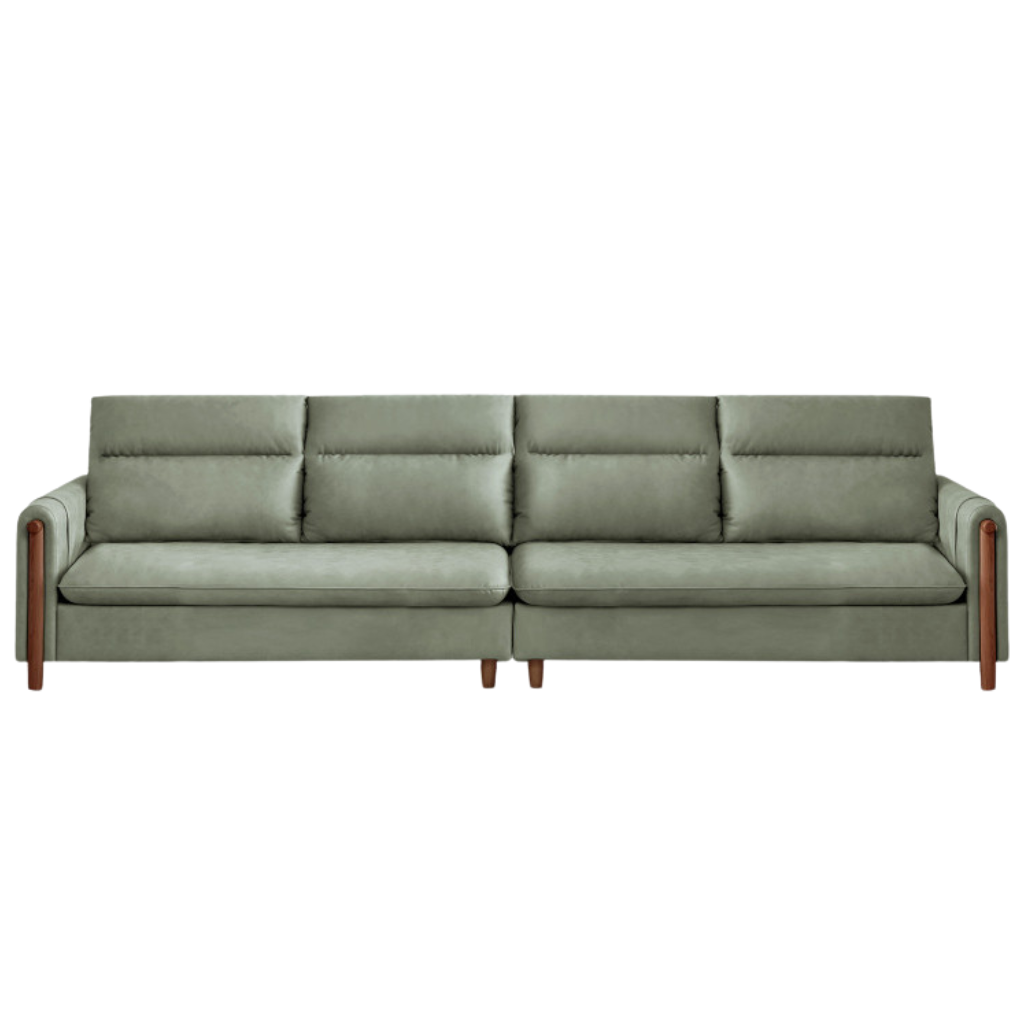 Lux technology green fabriс sofa: