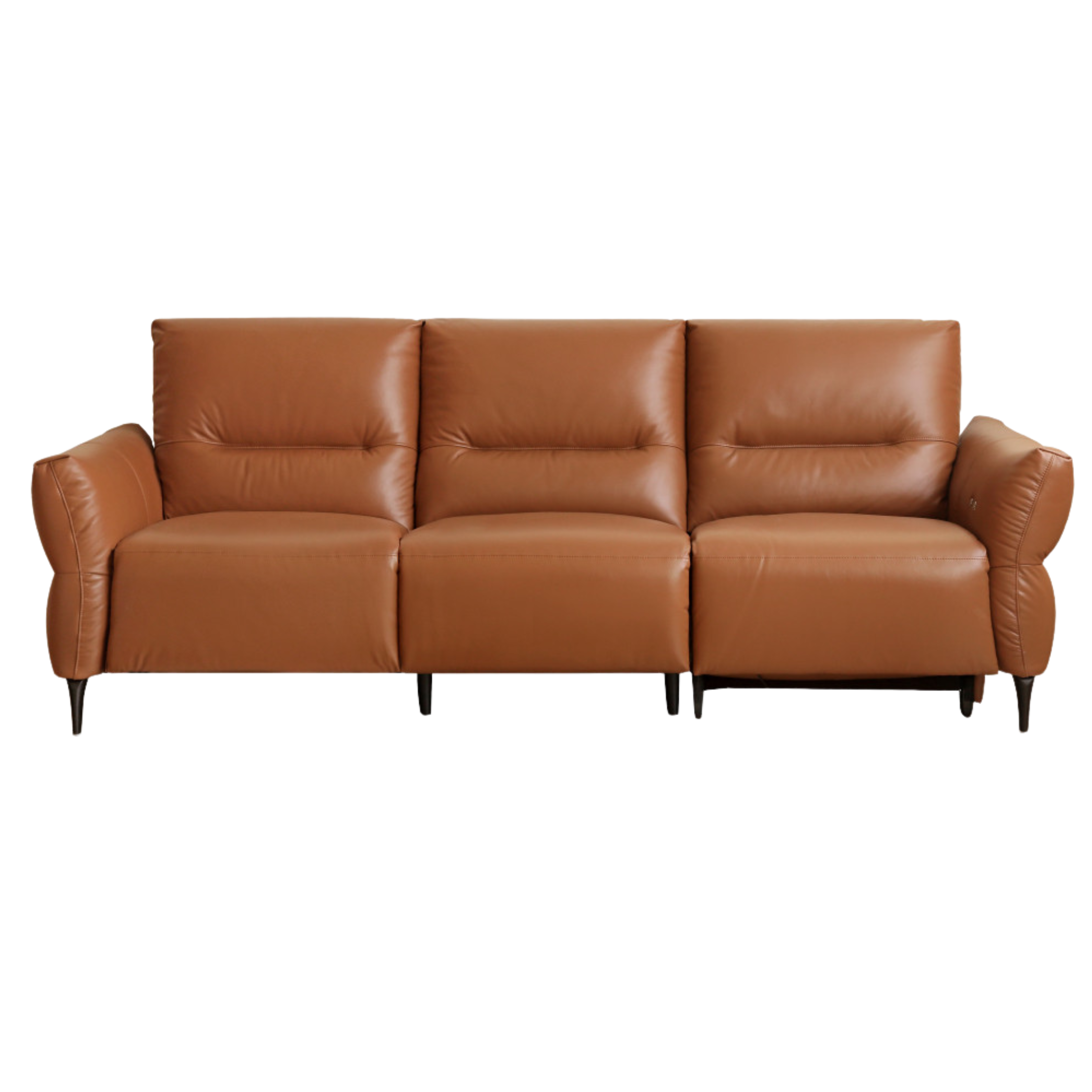 Leather Sofa, Head Layer, Cowhide Electric Sofa)