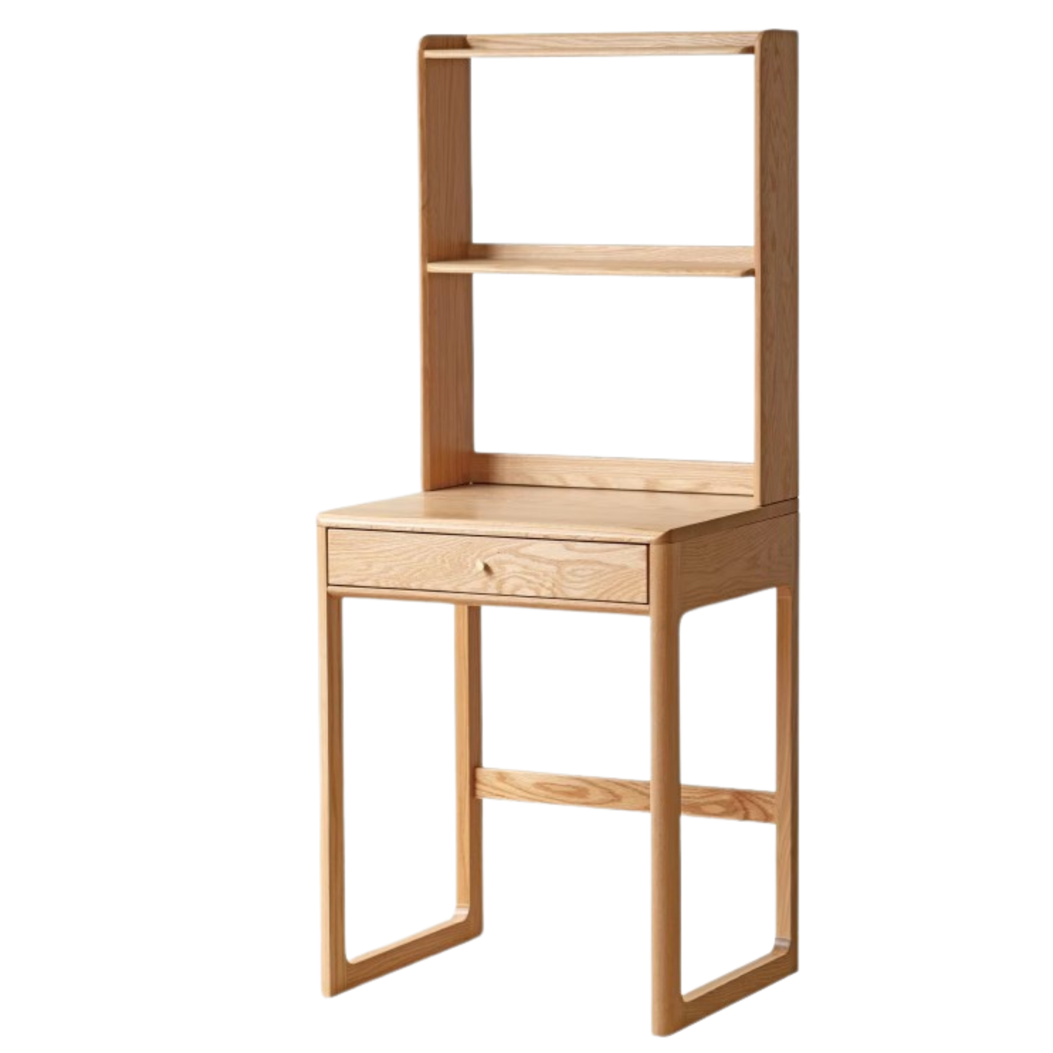 Oak Solid Wood Small Office Desk