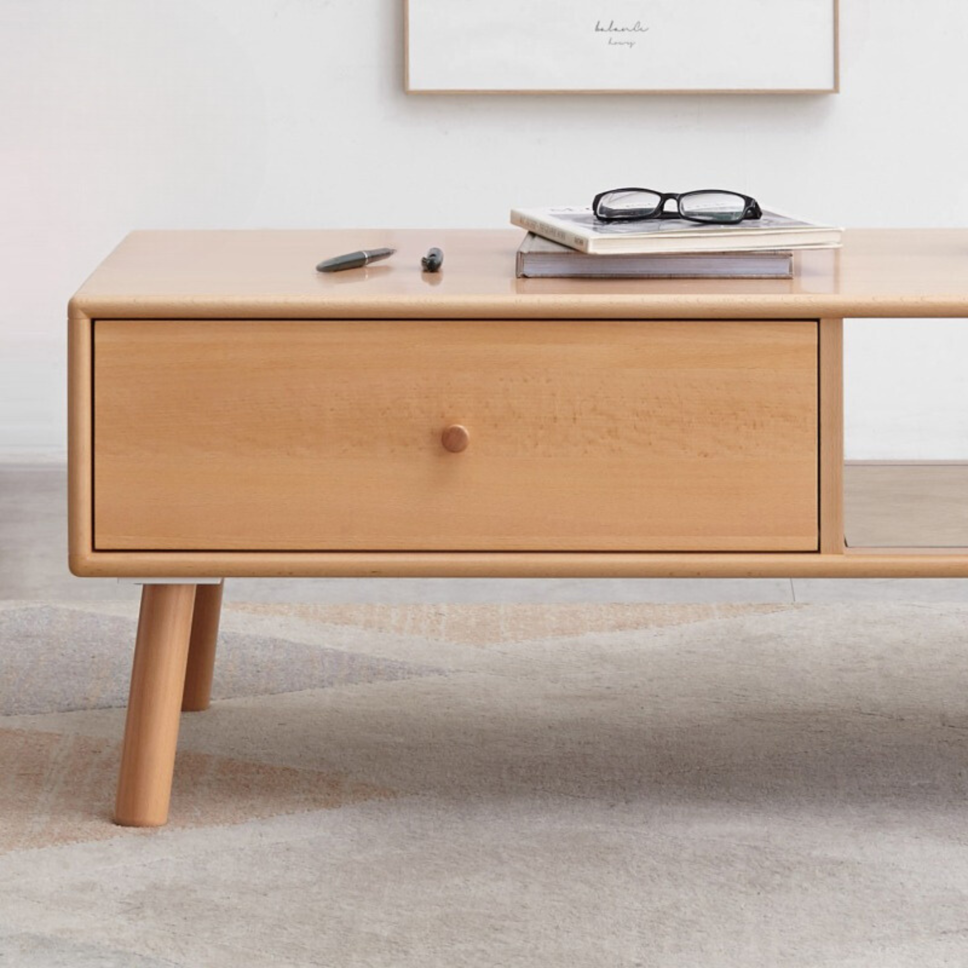 European Beech Coffee Table Nordic