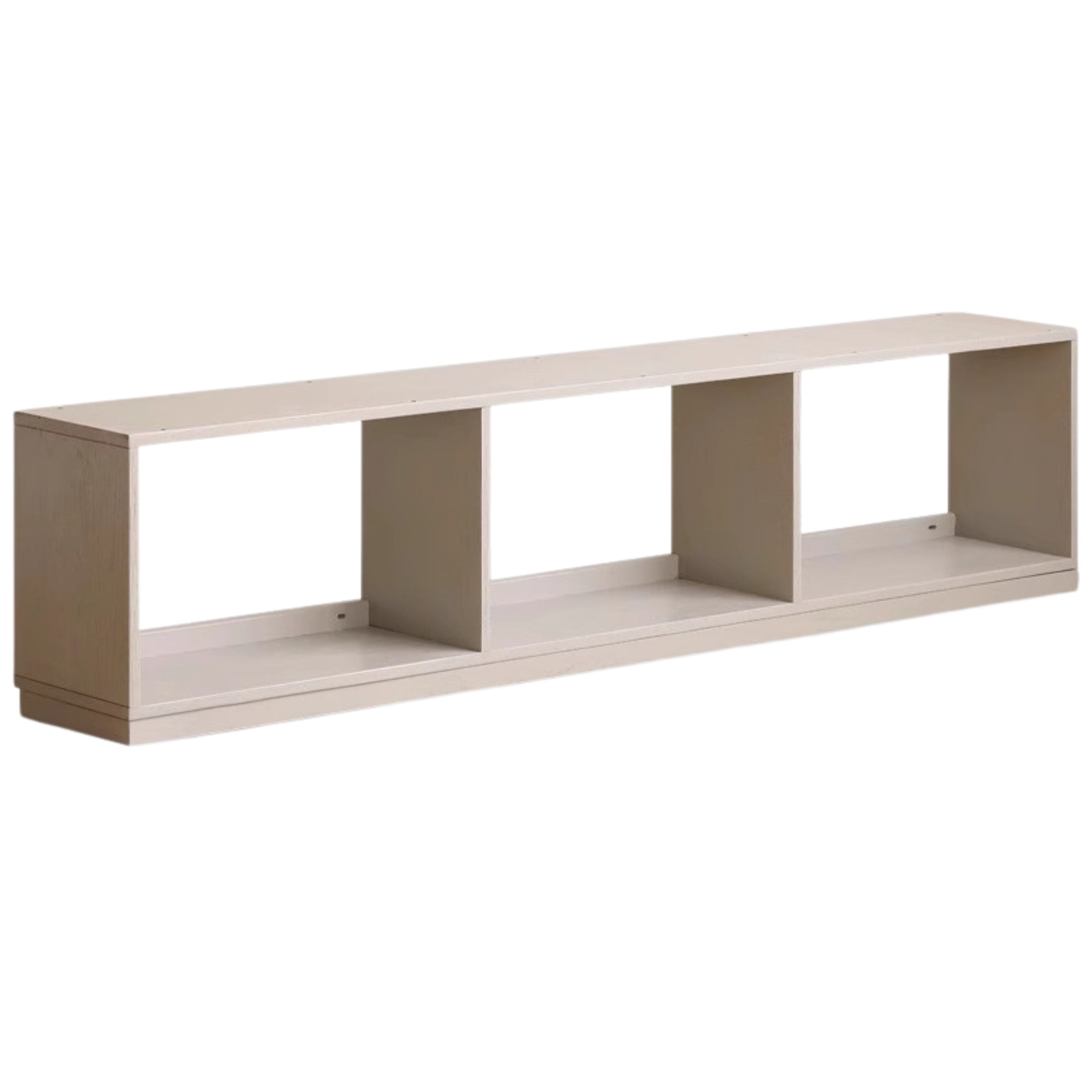 Oak Solid Wood Bookcase Full Wall Bookshelf Light Luxury Display Cabinet