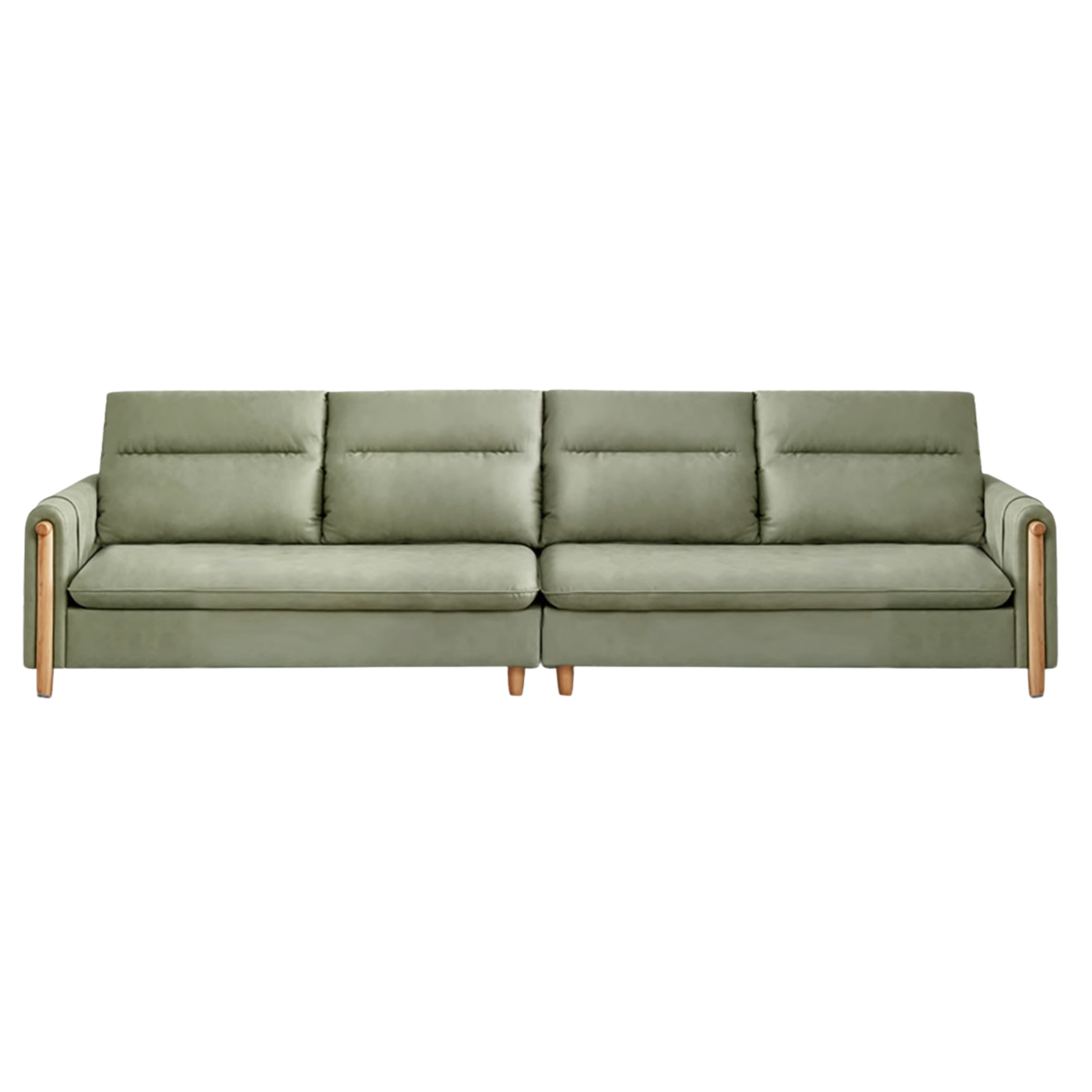 Lux technology green fabriс sofa: