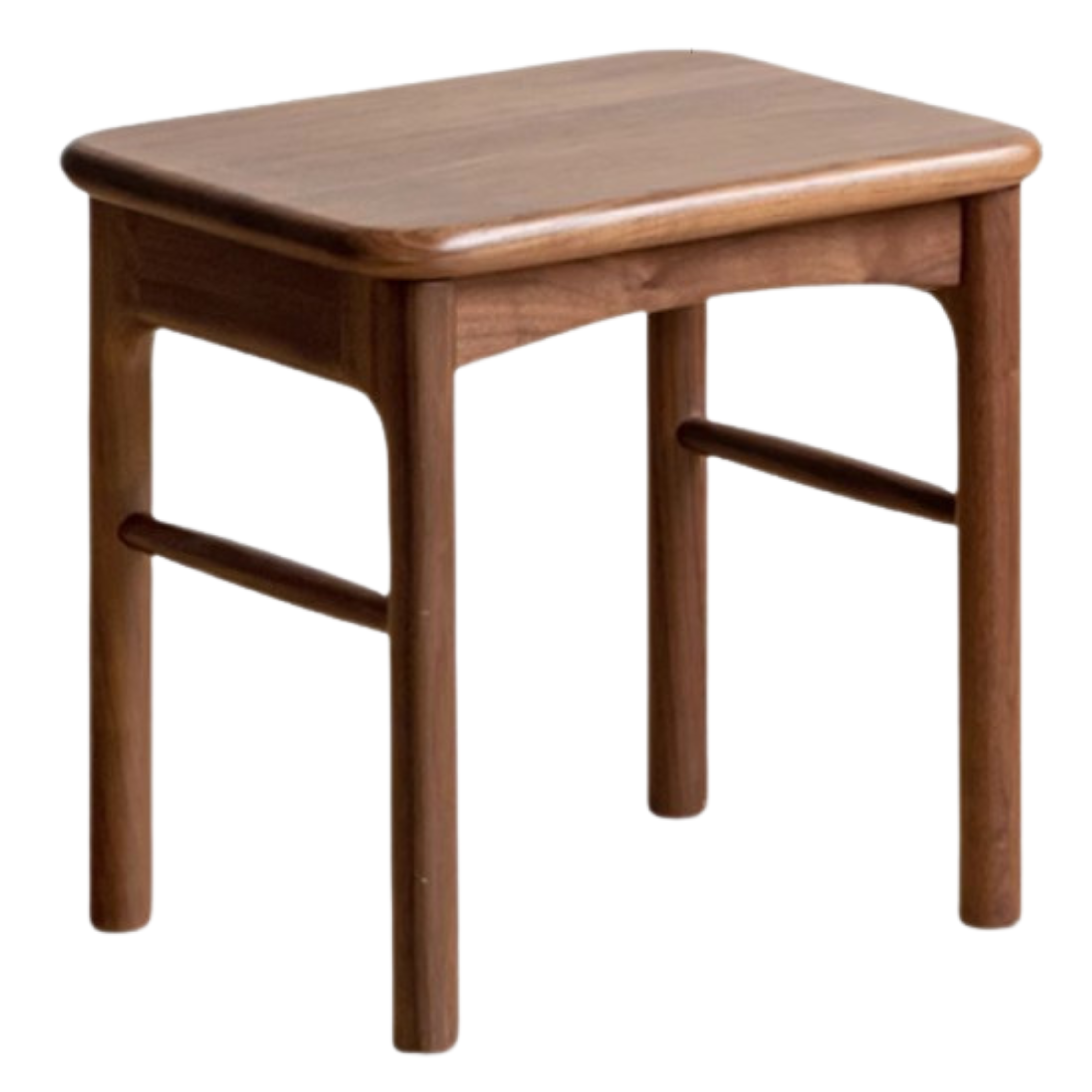 Black Walnut Solid Wood Tea Stool