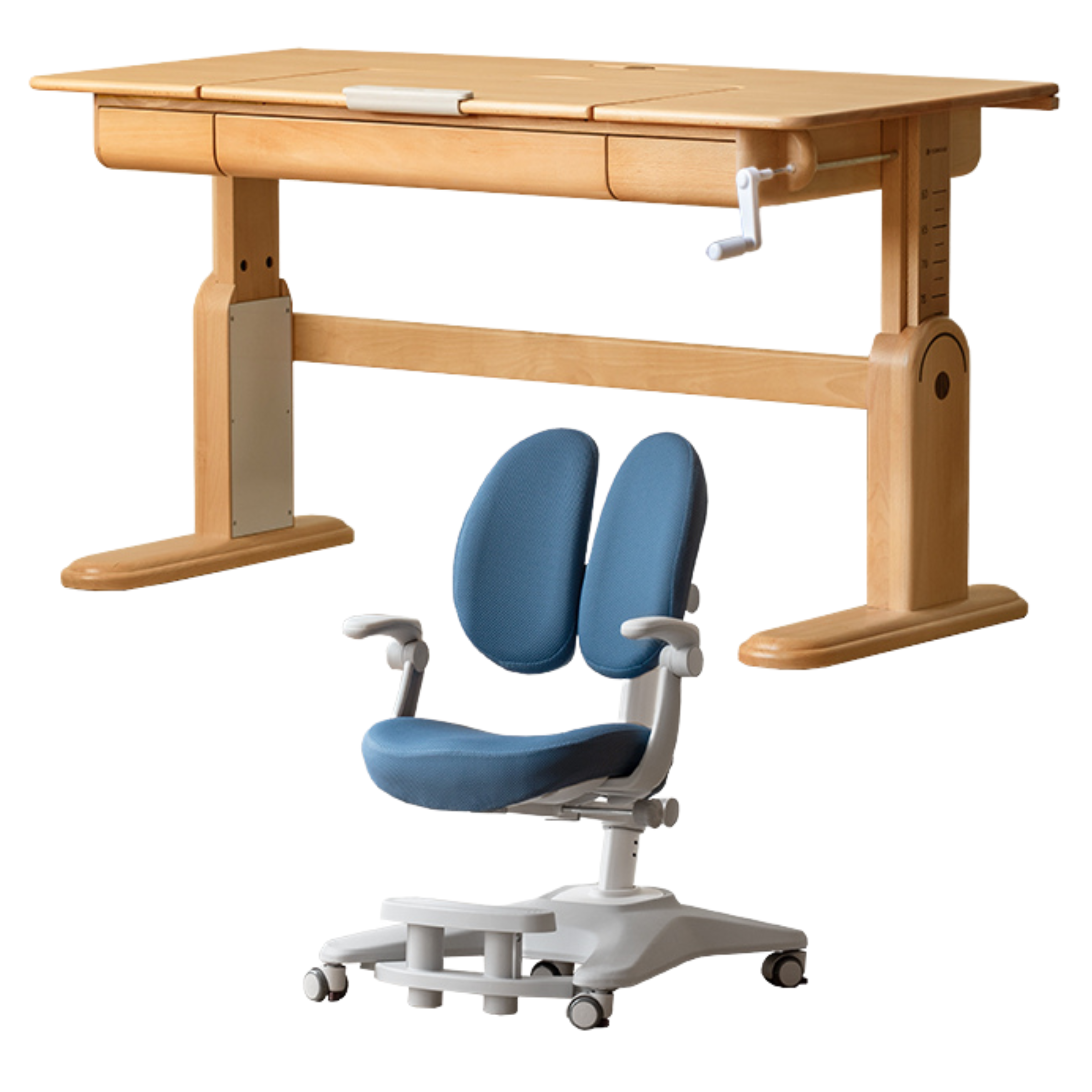 Beech Solid Wood Children's Study Table