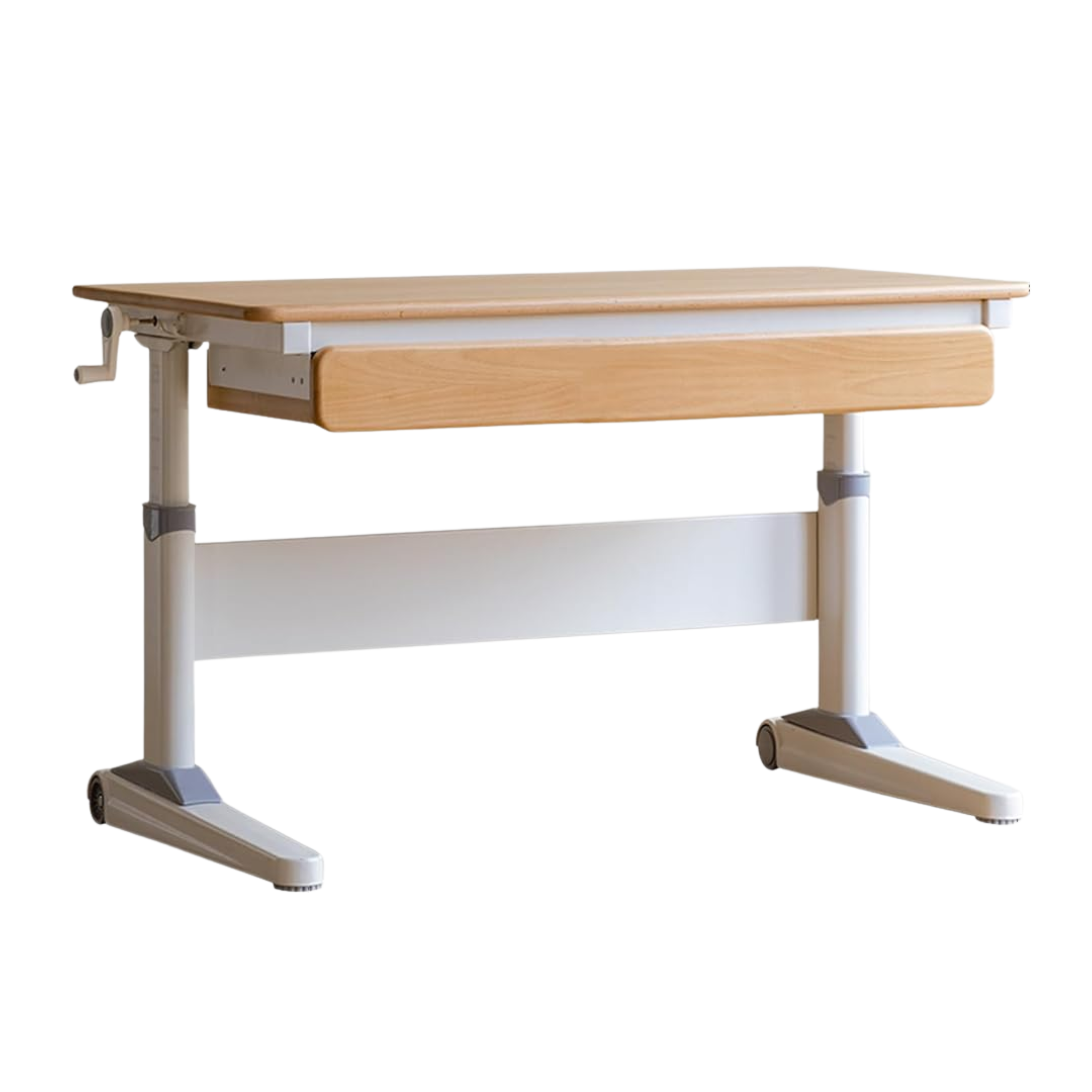 Beech Solid Wood  Lift Kids Study Table