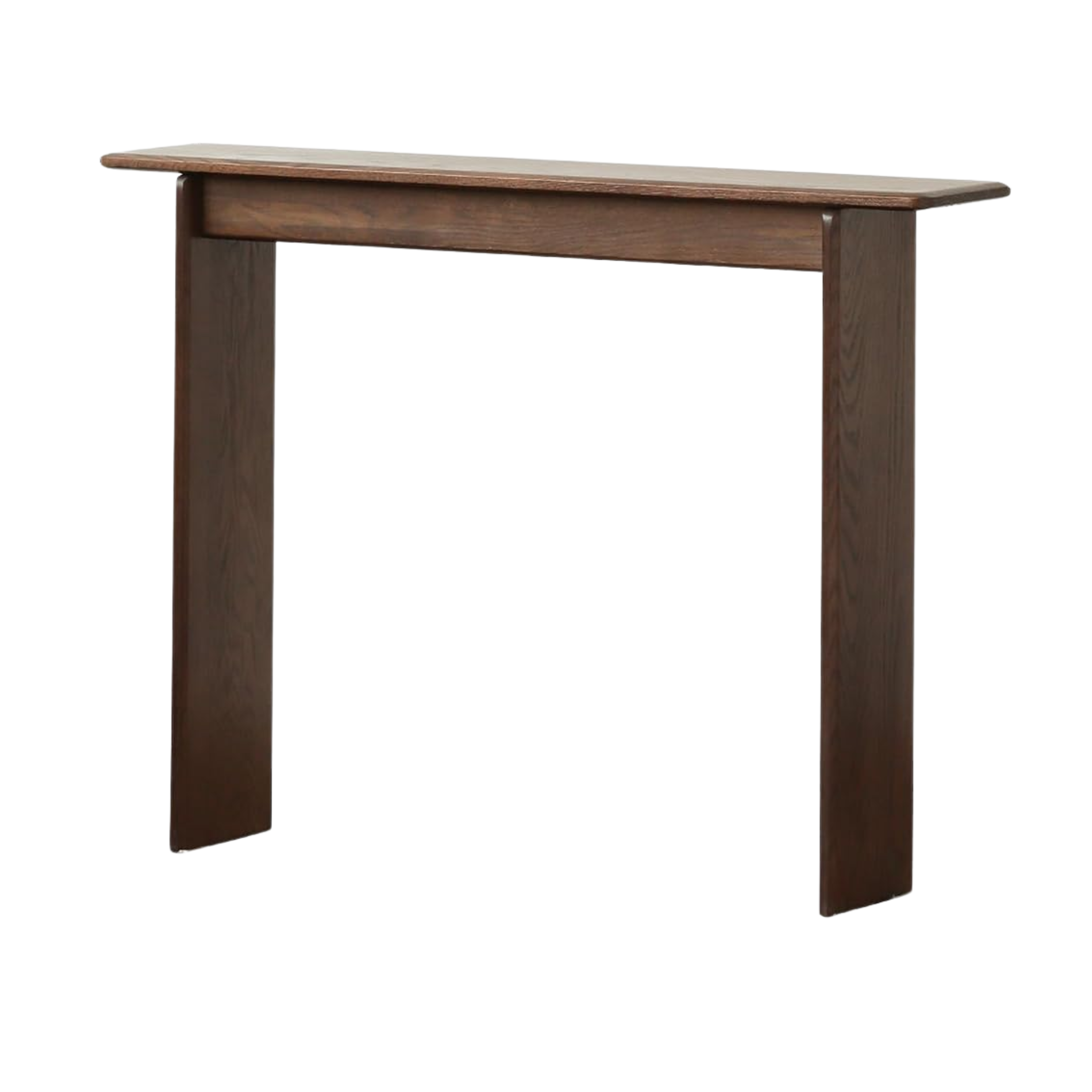Oak Solid wood Narrow Console Table