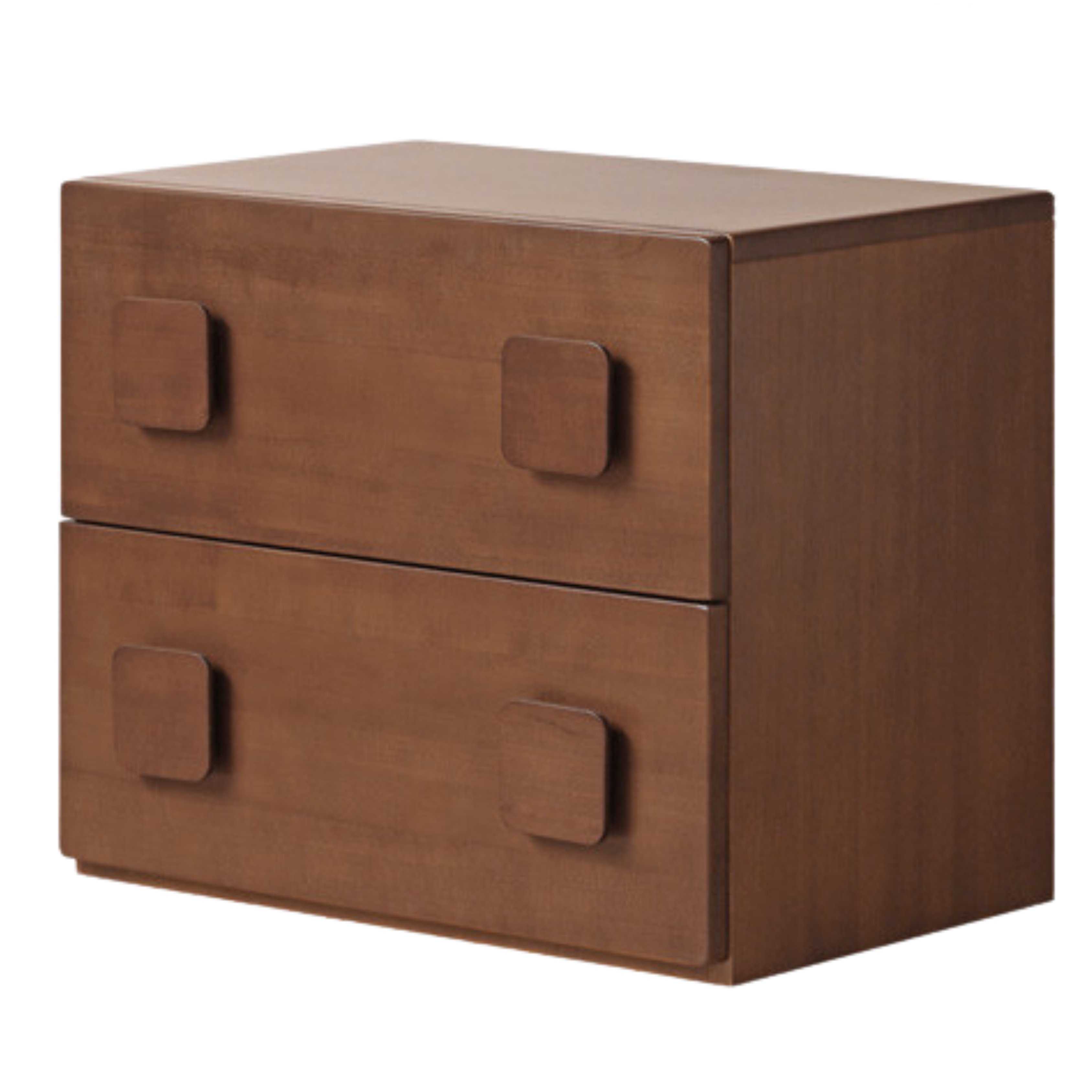 Black Walnut Solid Wood TV Cabinet Module Combination