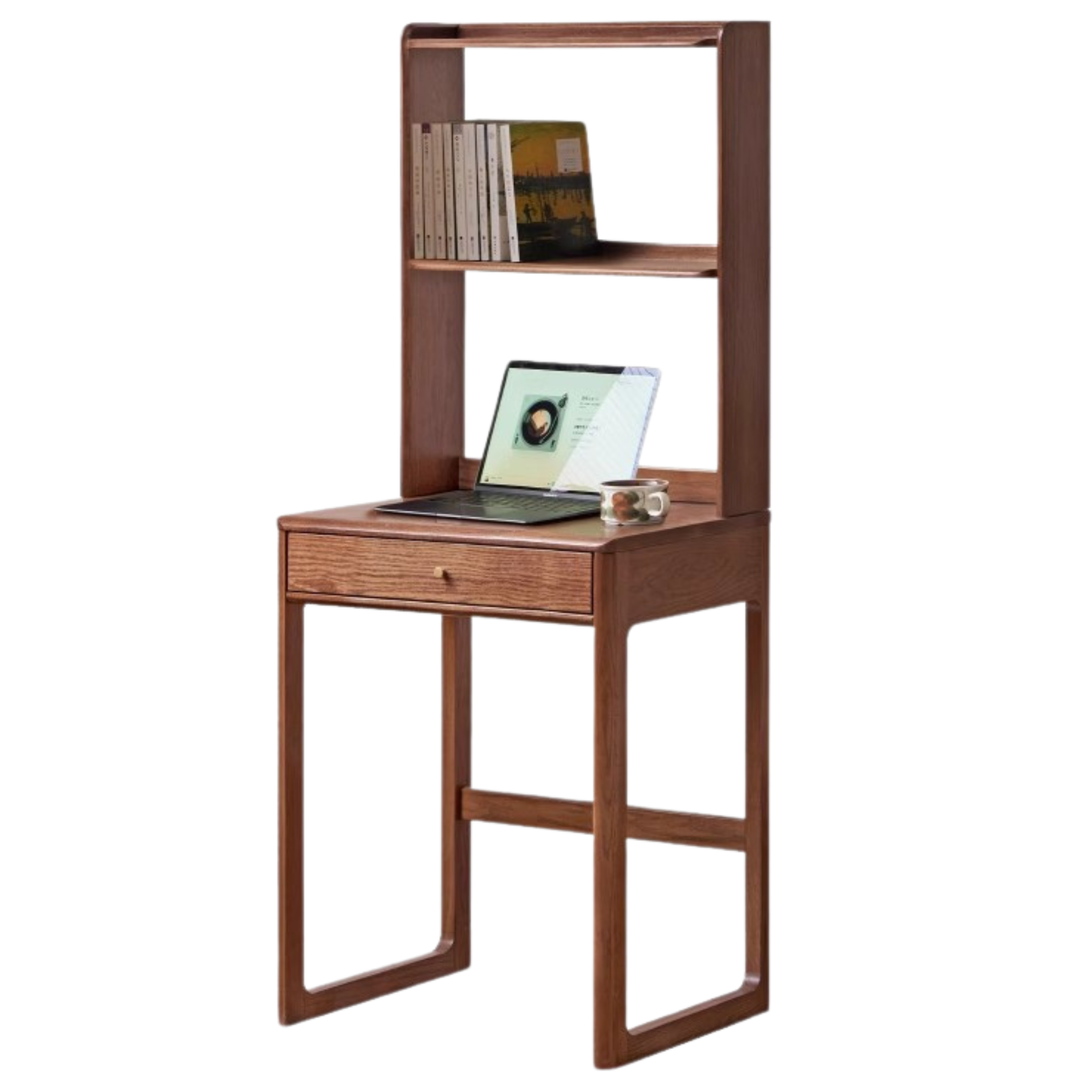 Oak Solid Wood Small Office Desk