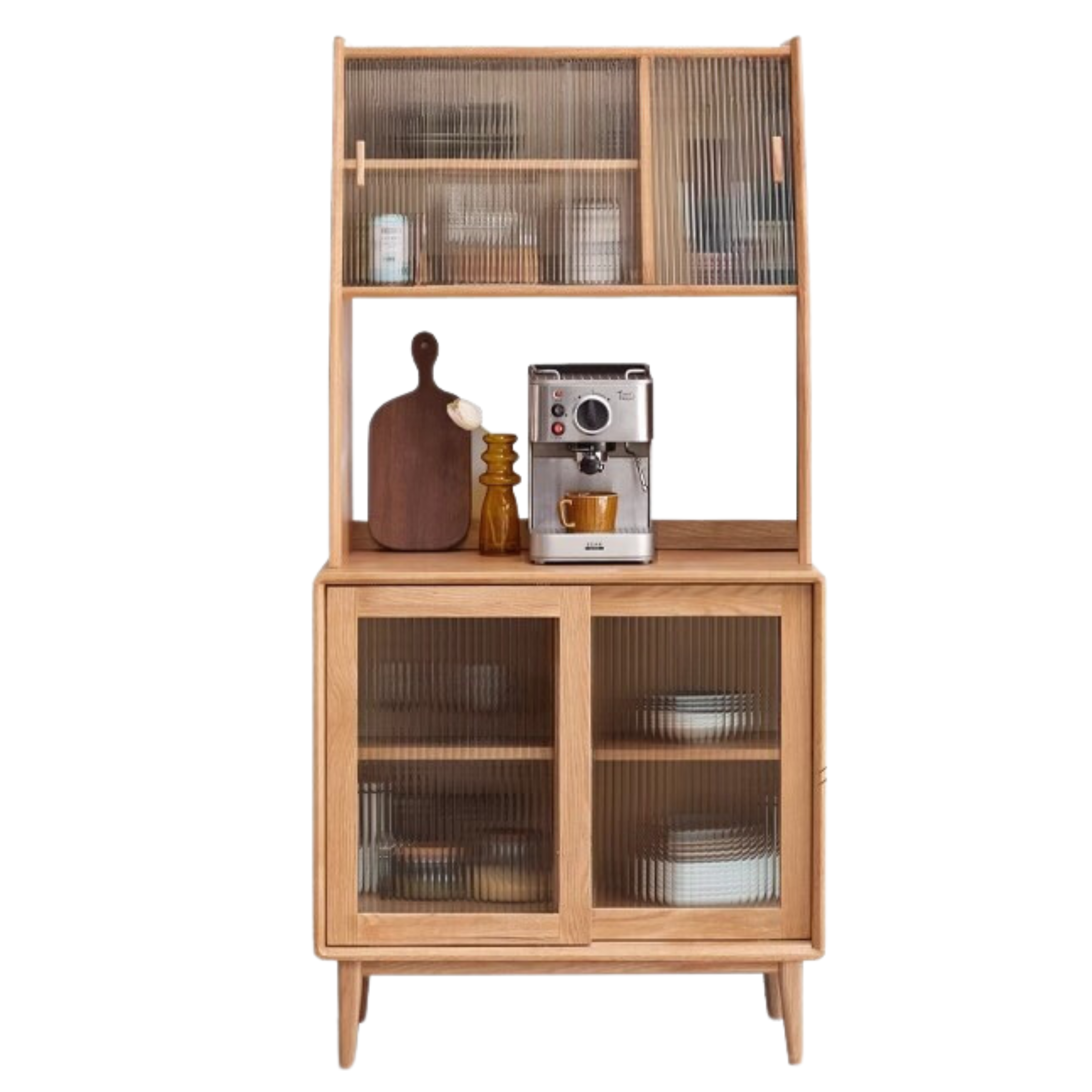 Oak Solid Wood Sideboards, Buffet Cabinets