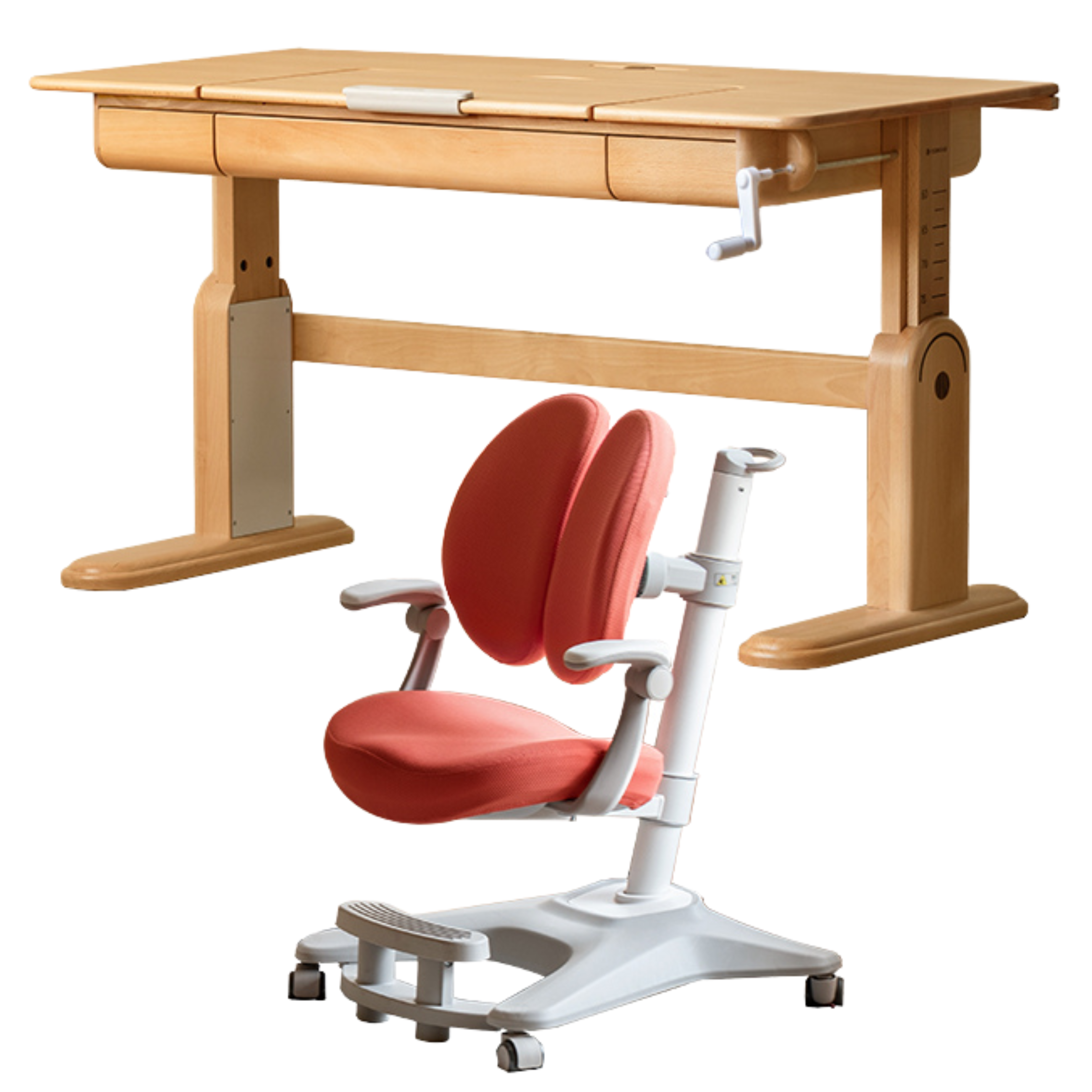 Beech Solid Wood Children's Study Table