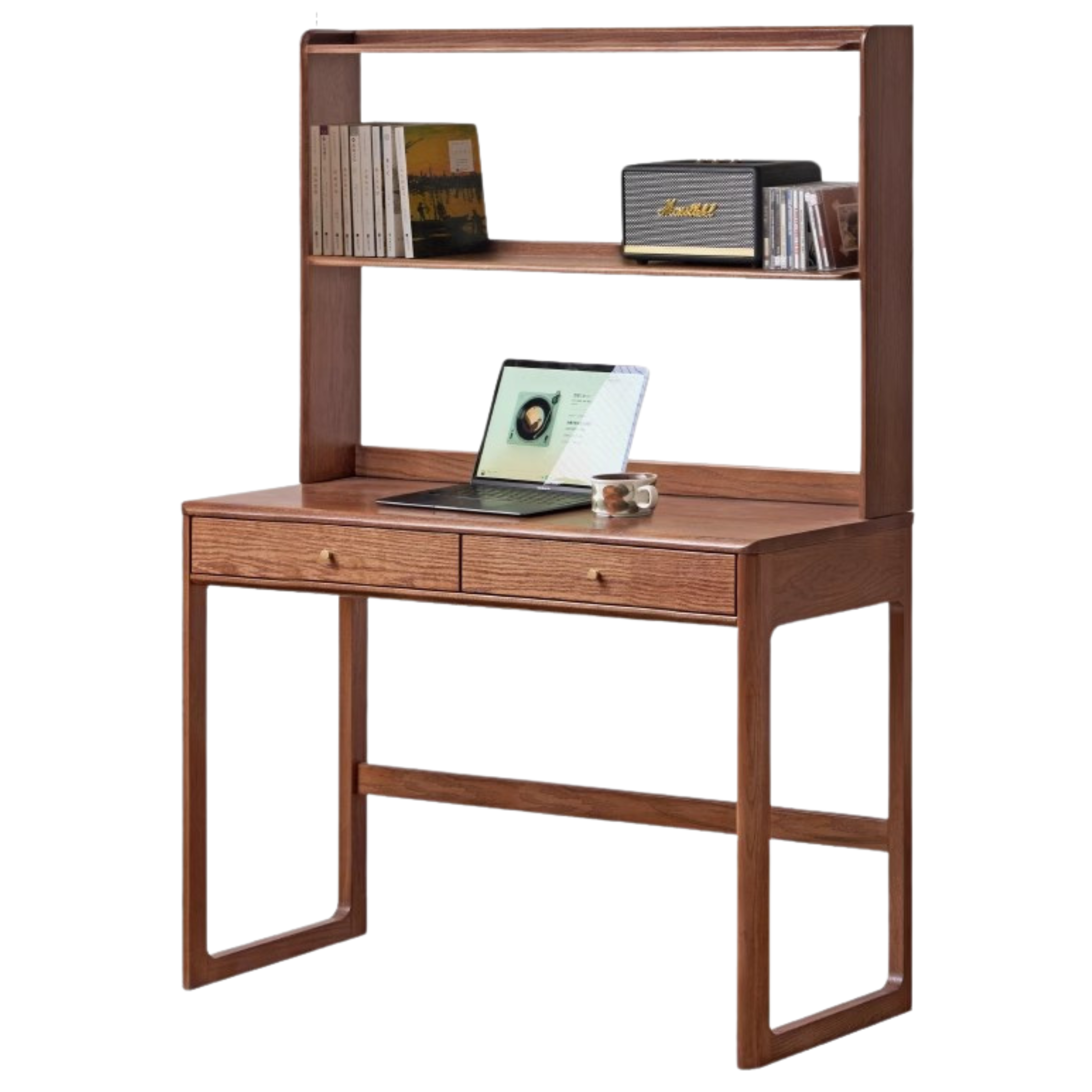 Oak Solid Wood Small Office Desk