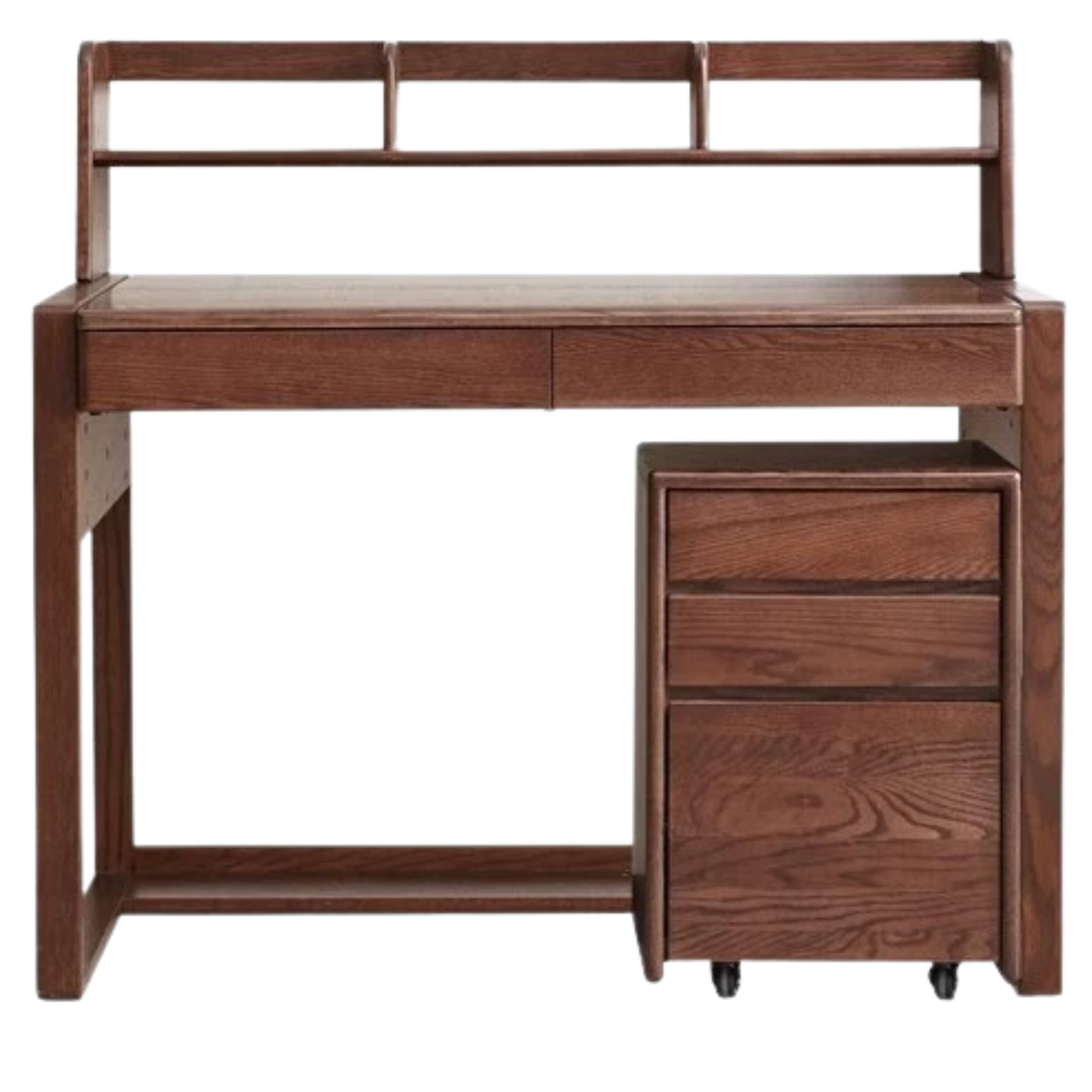 Oak Solid Wood Modern Combination Desk