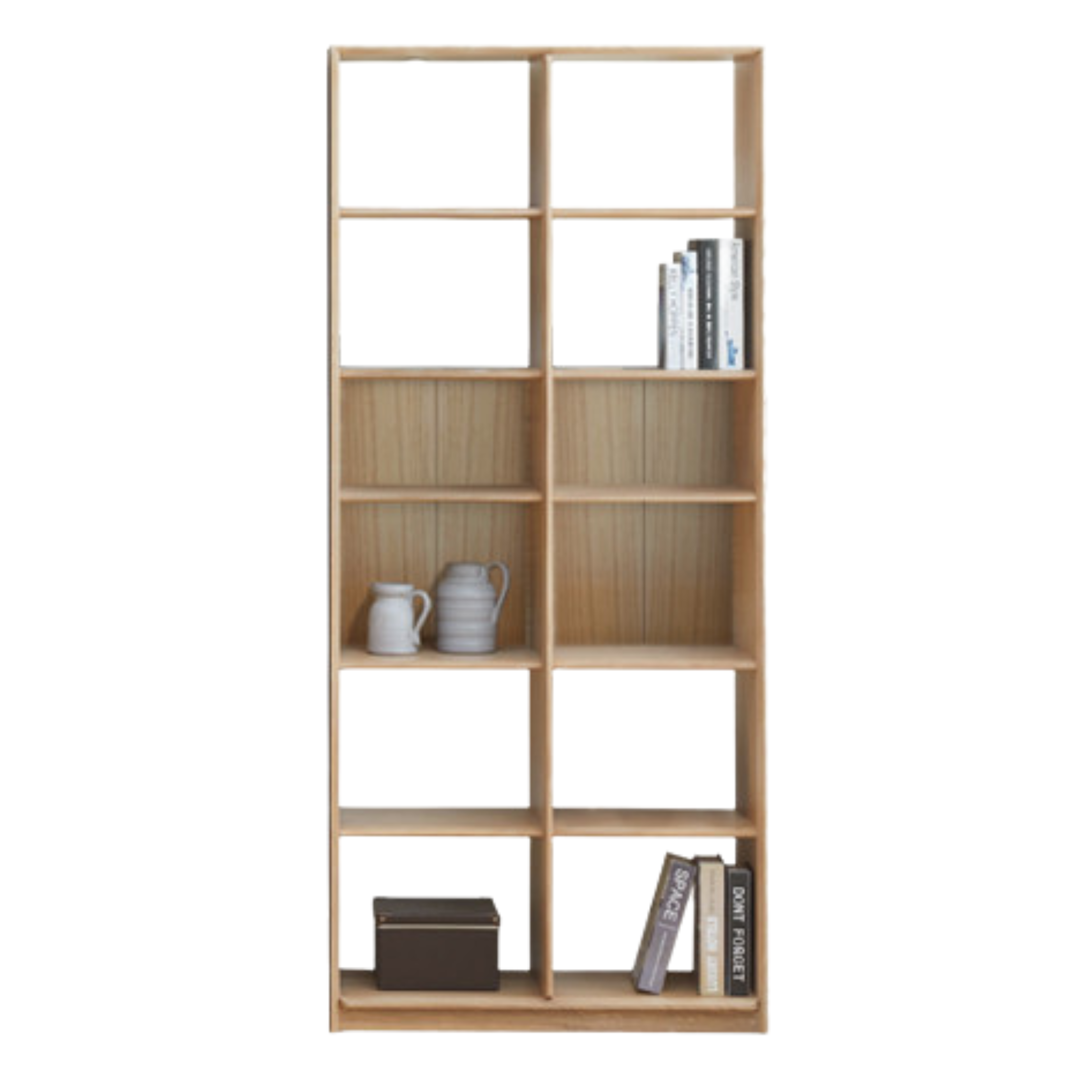 Ash Solid Wood Combination Bookcase Bookshelf<