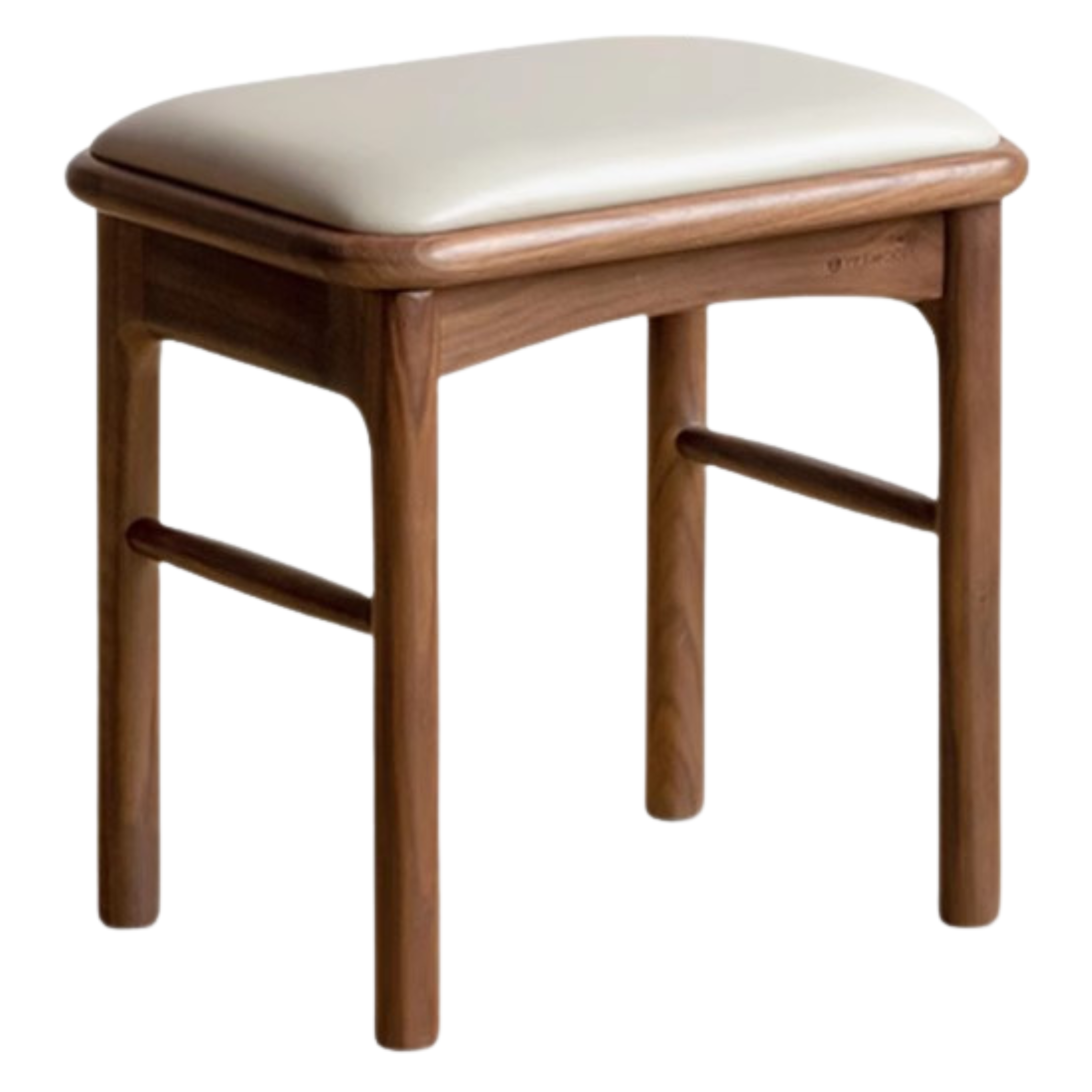 Black Walnut Solid Wood Tea Stool