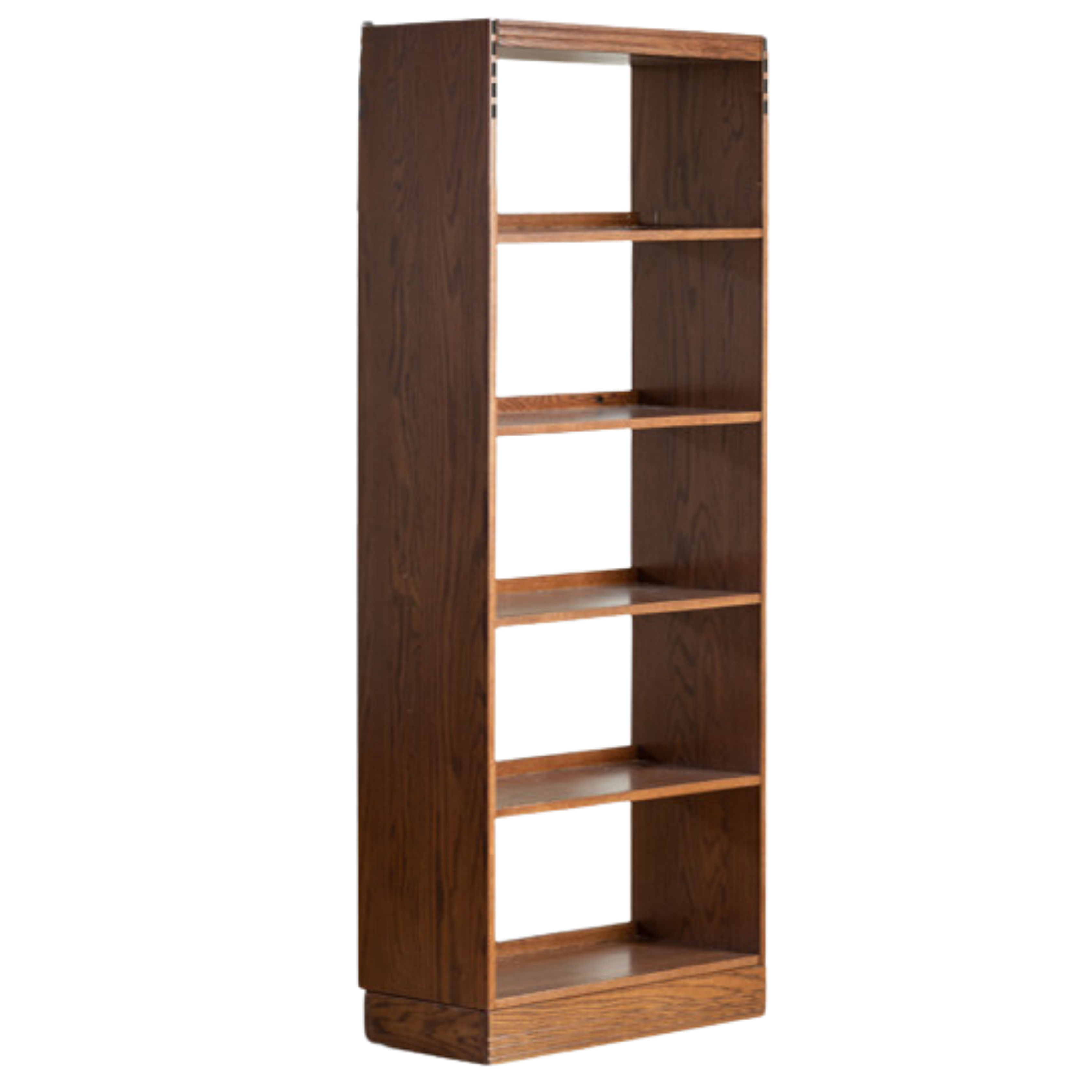 Oak Solid Wood Bookshelf Floor Rack Storage Full Wall Bookcase<