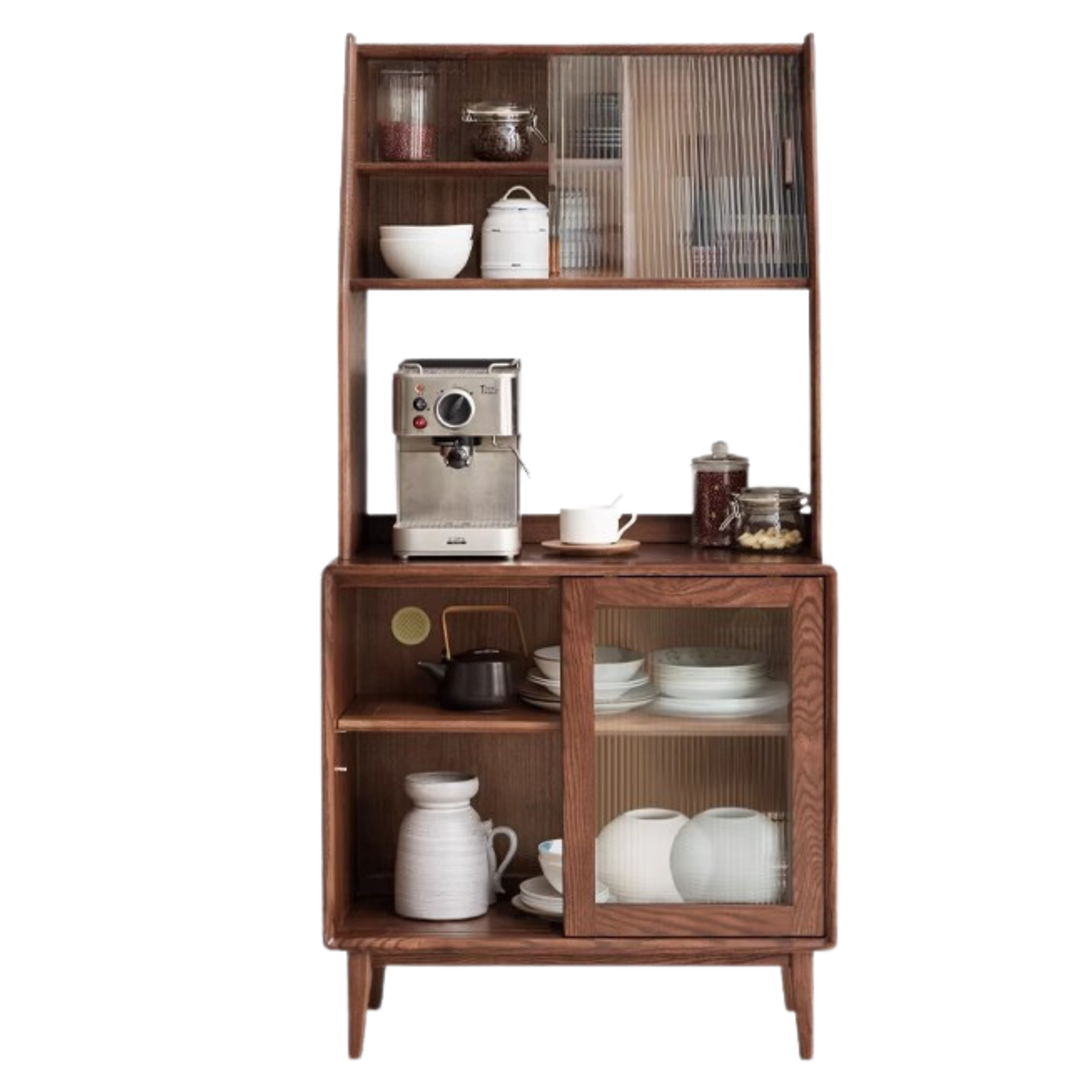Oak Solid Wood Sideboards, Buffet Cabinets